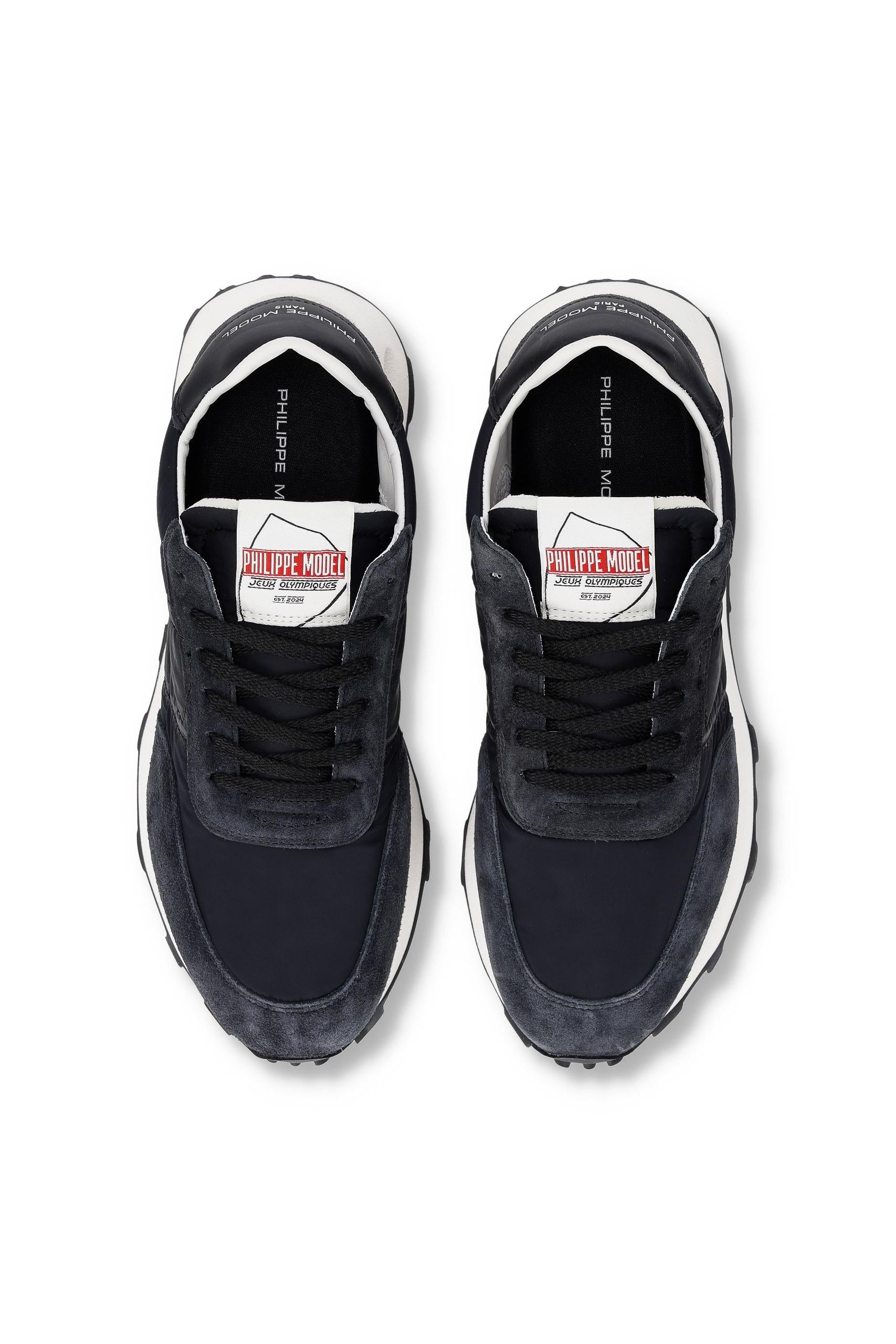 Sneaker in nylon e camoscio modello Tour TILU TOUR W020 Philippe Model 