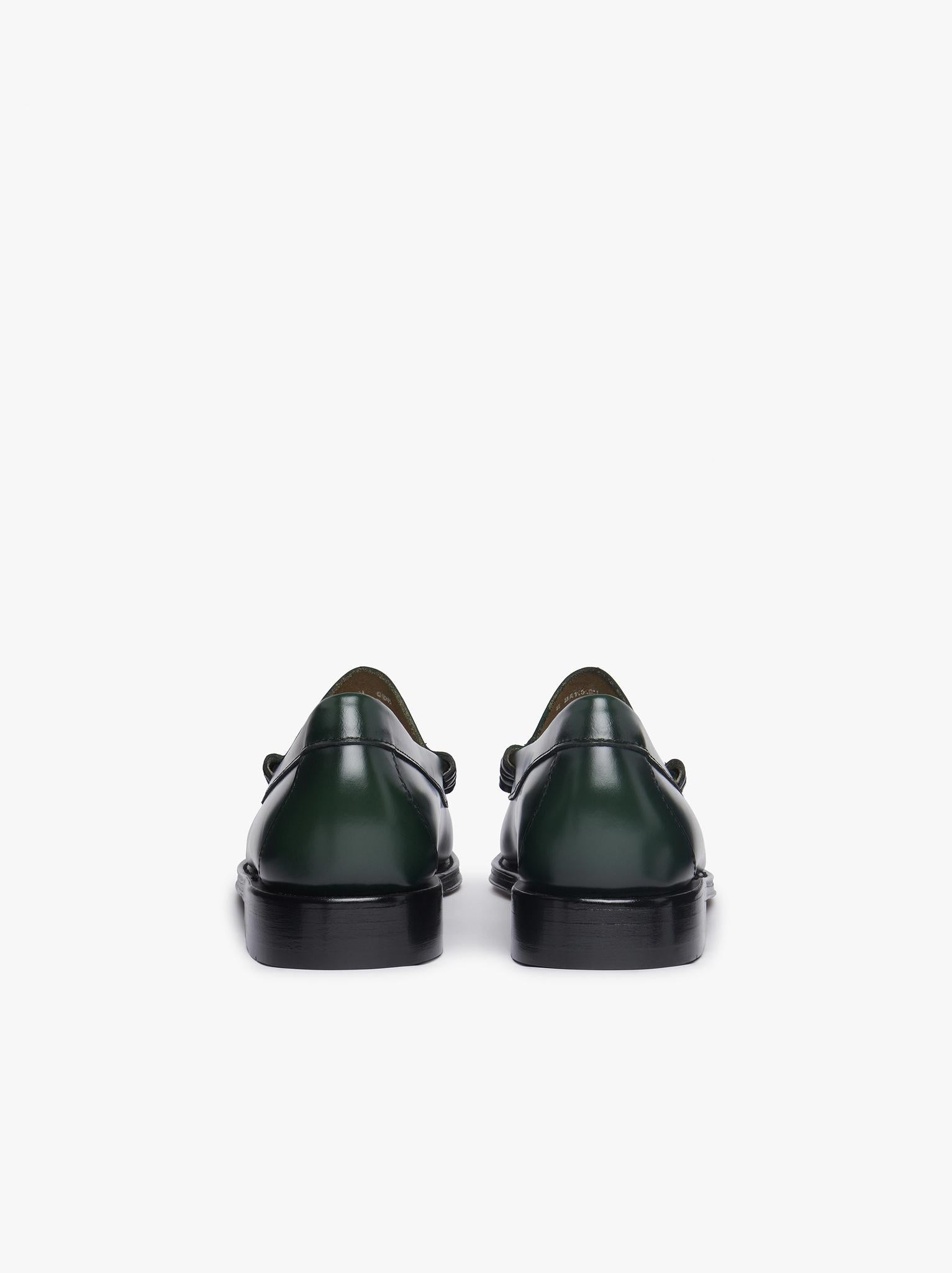 G.H.BASS&CO Weejuns Larson penny loafers colore verde BA11010H-2 0DG 