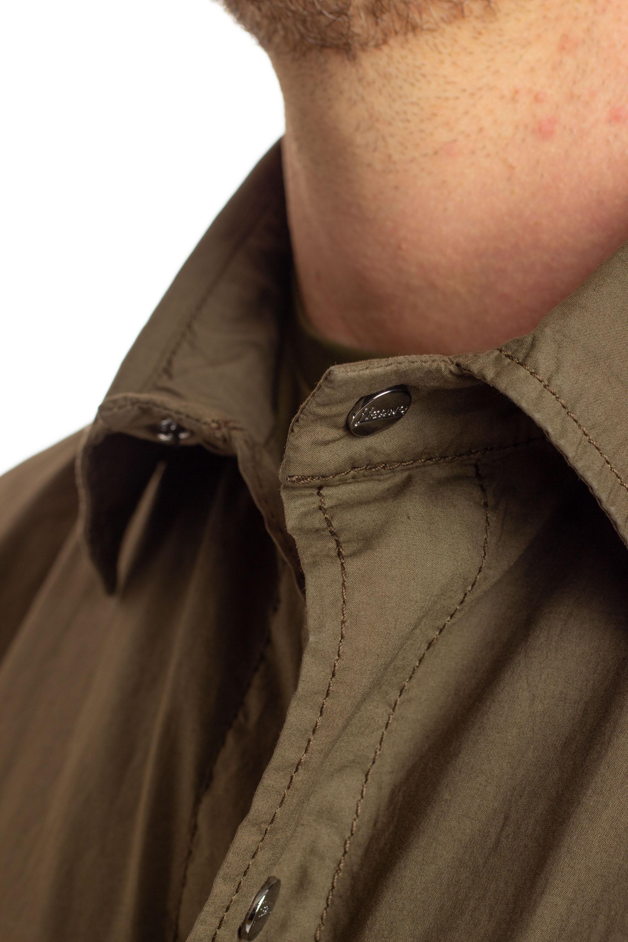 Overshirt in popeline di cotone superlight GI000398U 7730T02 Herno 