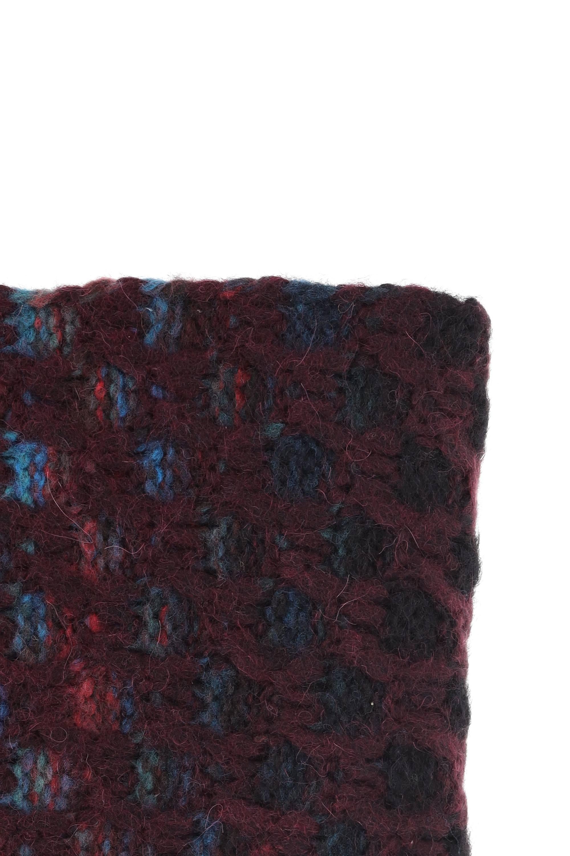 Roberto Collina Sciarpa in lana-alpaca nido d'ape 3M46050/2 M4638 