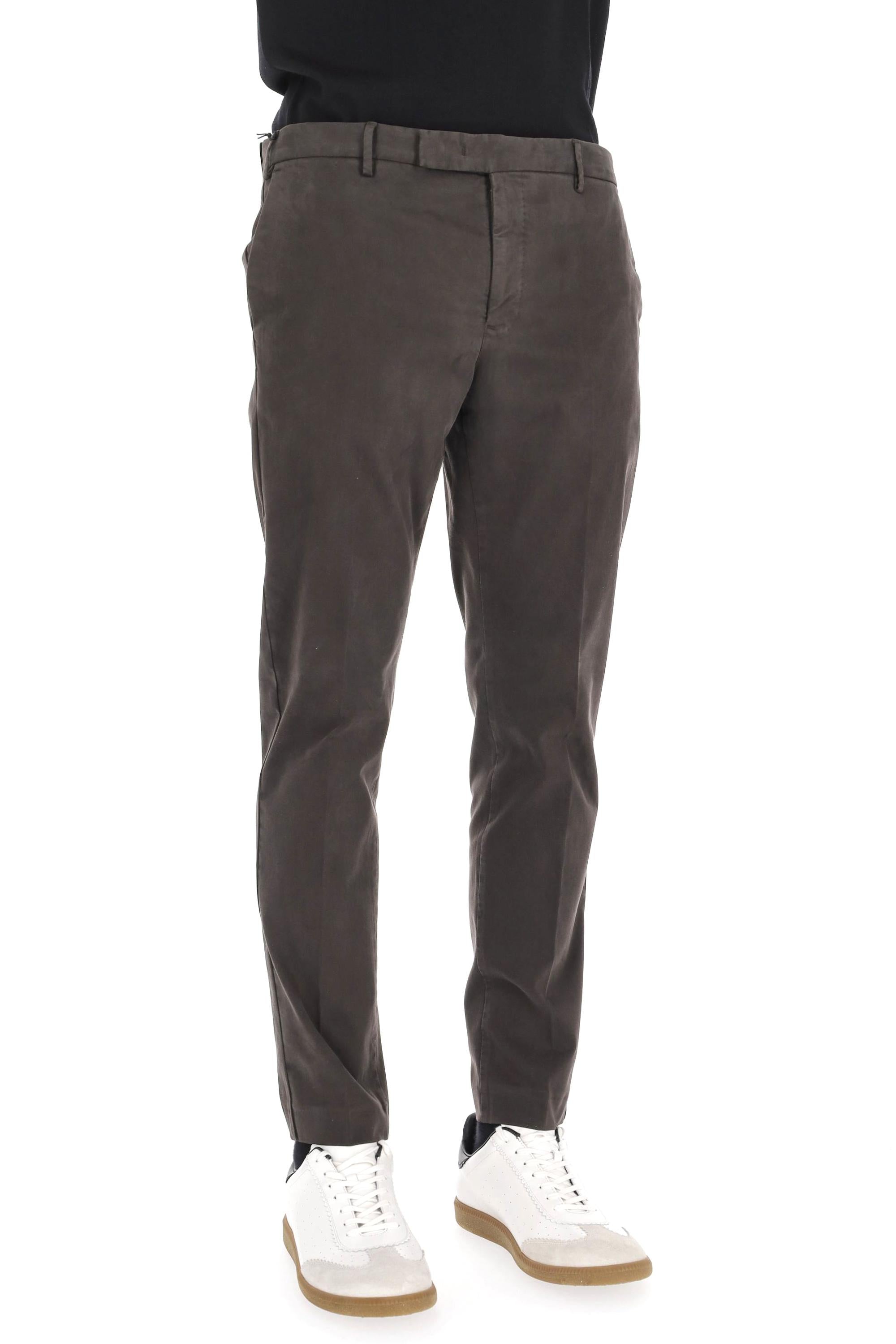 Pantalone in rasatello di cotone Dieci fit ATX0Z00FWD NK20_5 Y191 PT Torino 