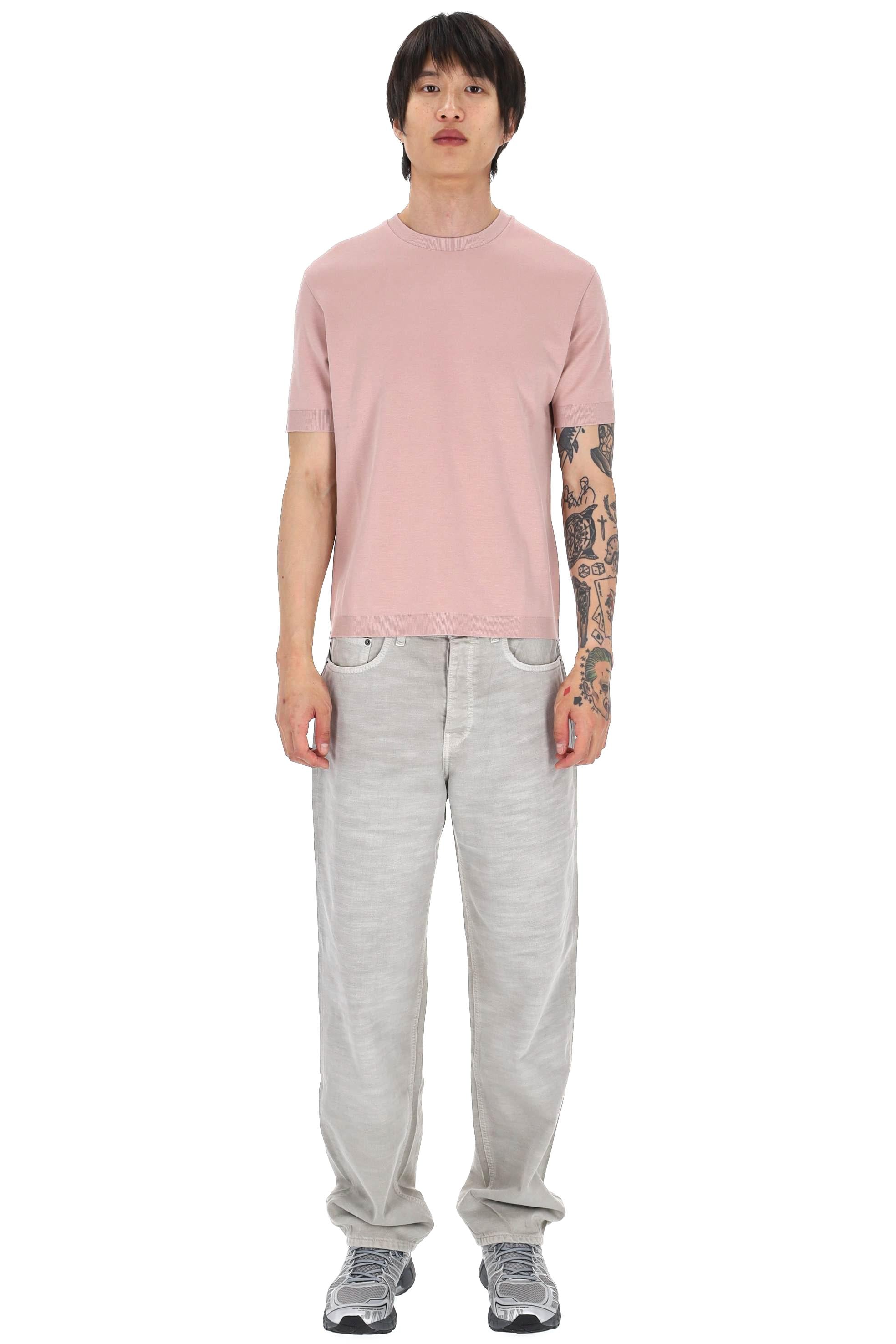 Herno T-shirt in jersey di cotone effetto maglia JG000206U 4039 