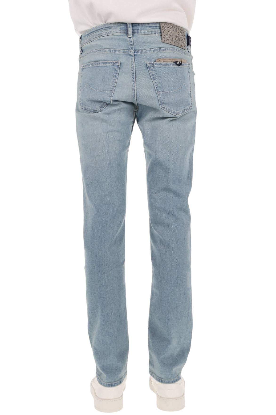 Jacob Cohen Jeans in cotone comfort etichetta cavallino intarsiato Nick fit QM006-053-P3621 NICK 300D 