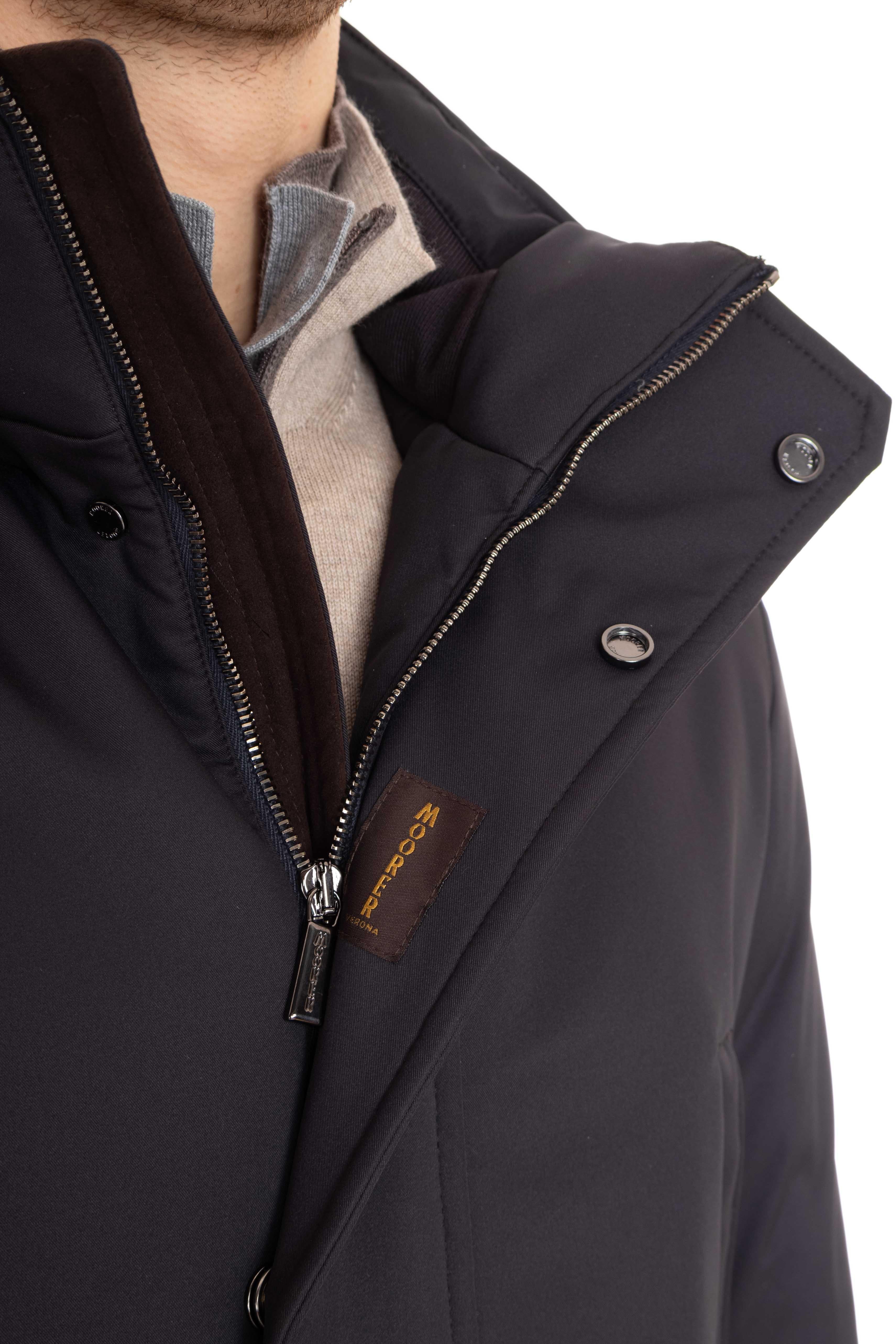 Moorer Giubbotto idrorepellente imbottito in piuma mod. Orio-Ads ORIO-ADS U0402 