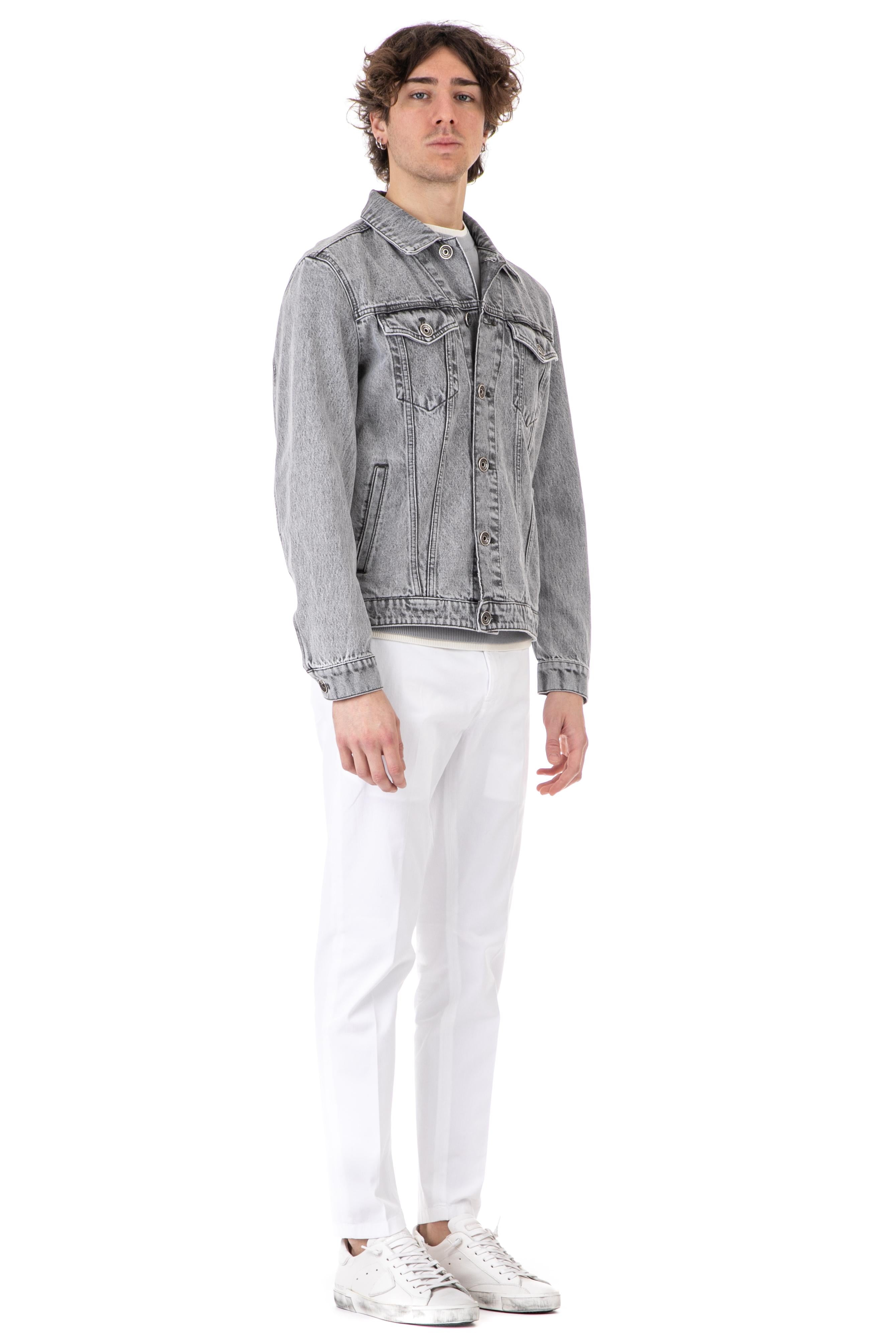 Eleventy Trucker in denim G70GBTG01 TET0G006 06 