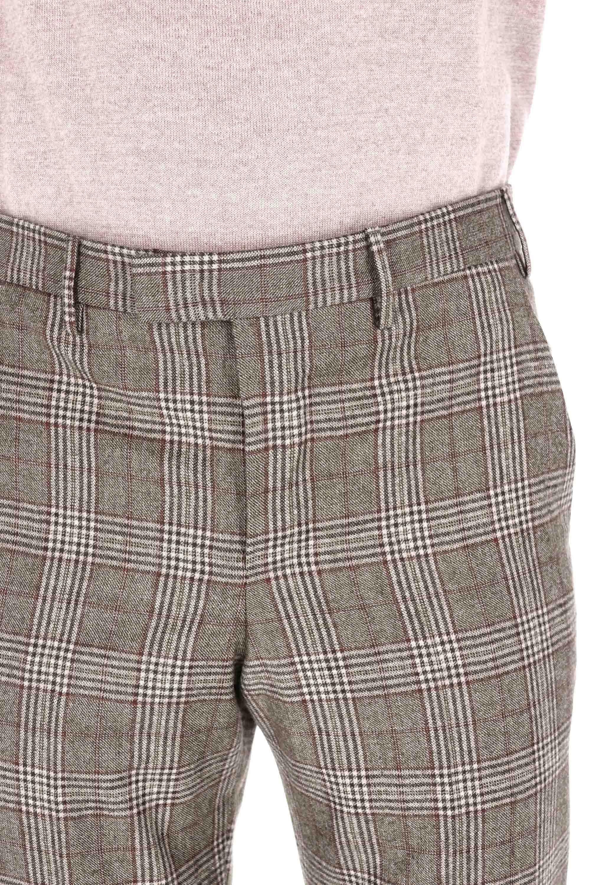 PT Torino Pantalone in lana principe di galles super 100's Master fit AFMAZ00CL1 MA23/2 0445 