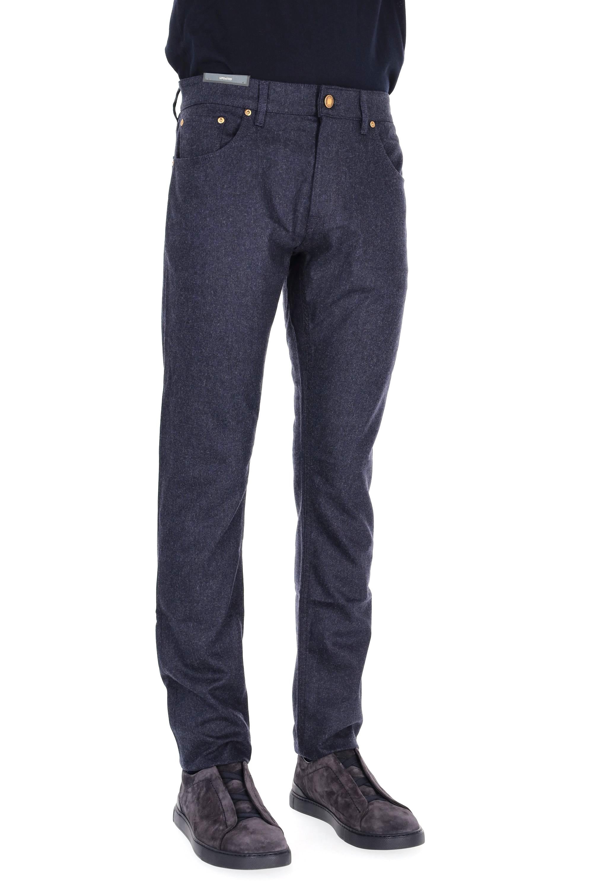 PT Denim 5 tasche color in lana-cashmere Reggae fit C5PP05Z0 TO03S0/2 0340 