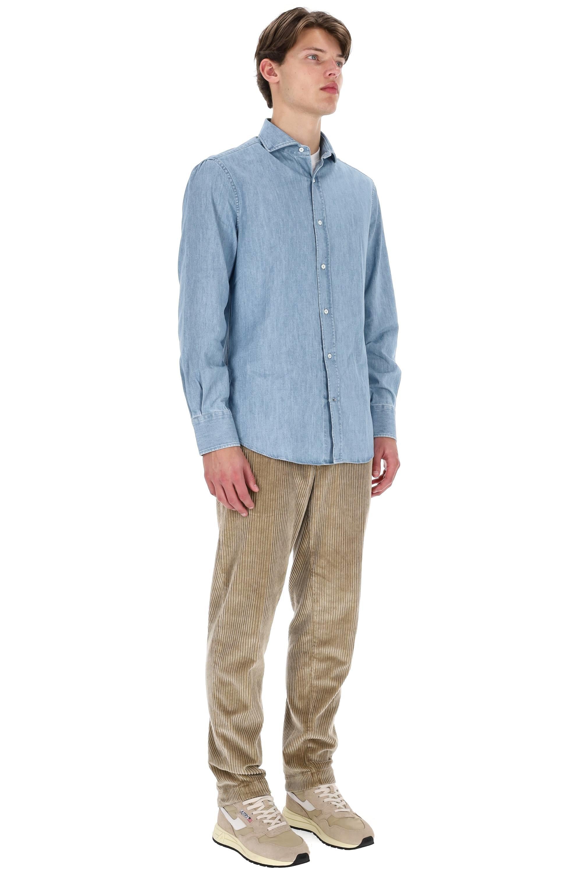 Brunello Cucinelli Camicia in denim MH1921718 C8331 