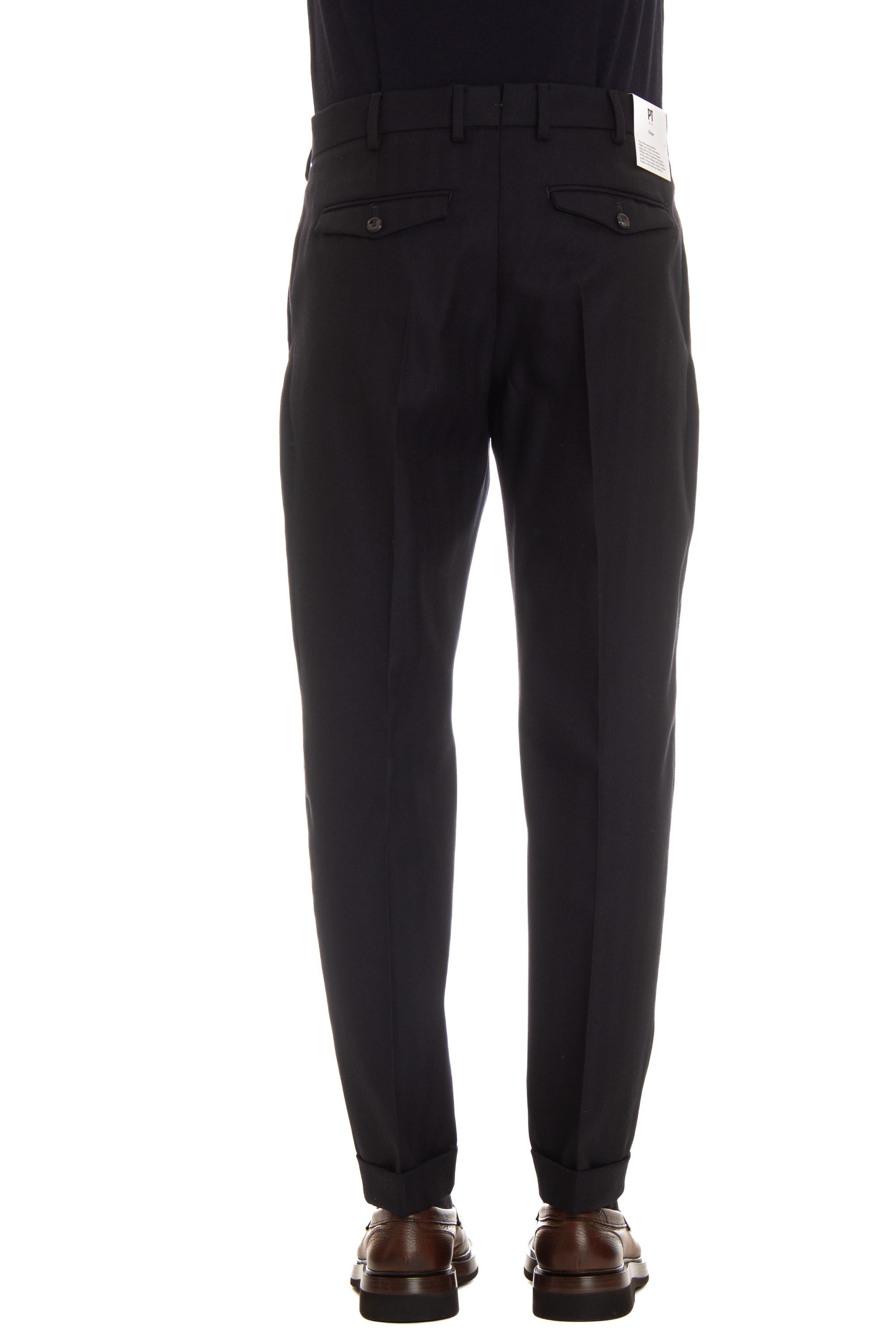 Pantalone in lana spina di pesce Rebel fit RFZAZ40FWD MR80 0360 PT Torino 