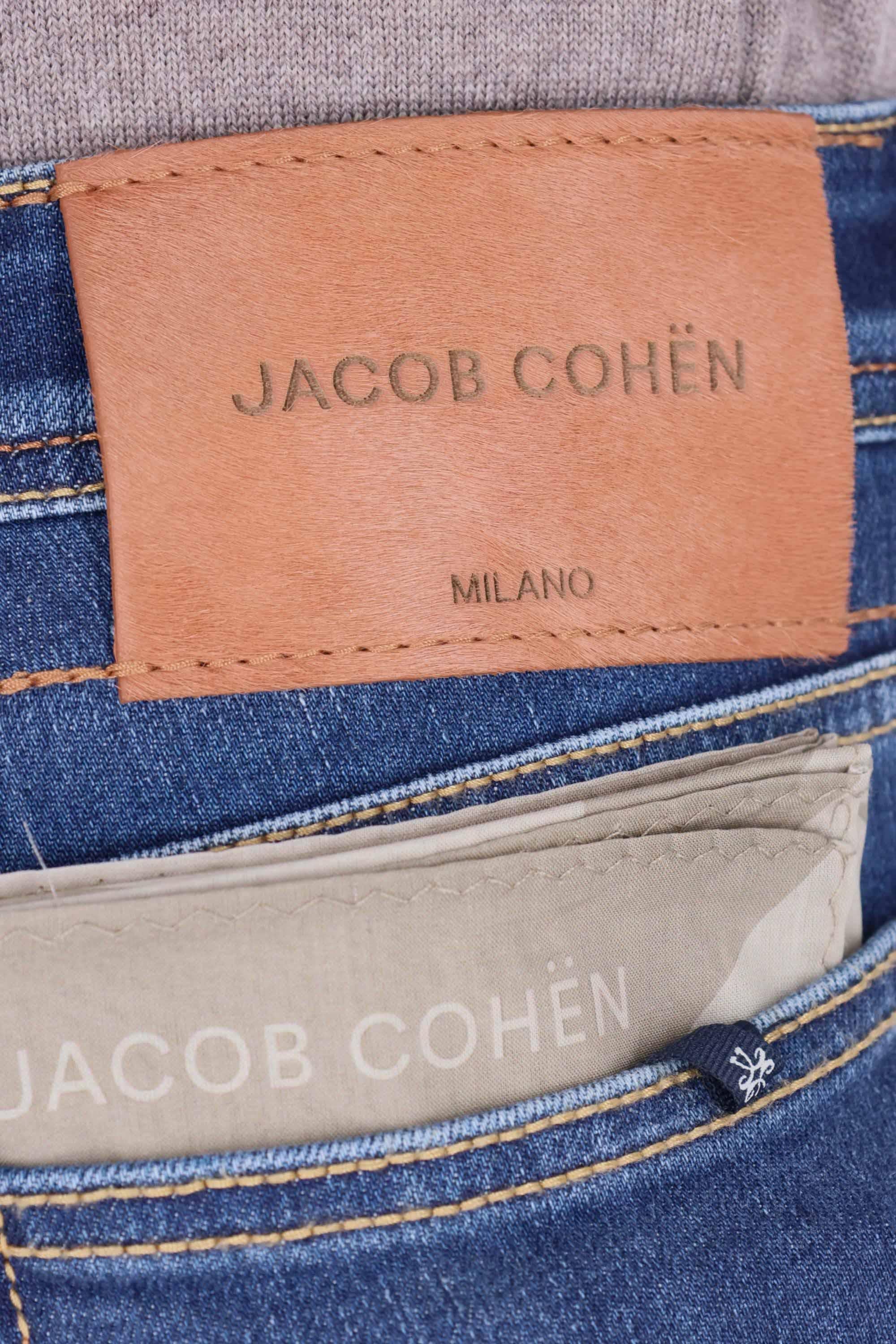 Jacob Cohen Jeans in cotone comfort etichetta cavallino cognac Bard fit JUX_QX004 001 S3623/2 BARD 200D 