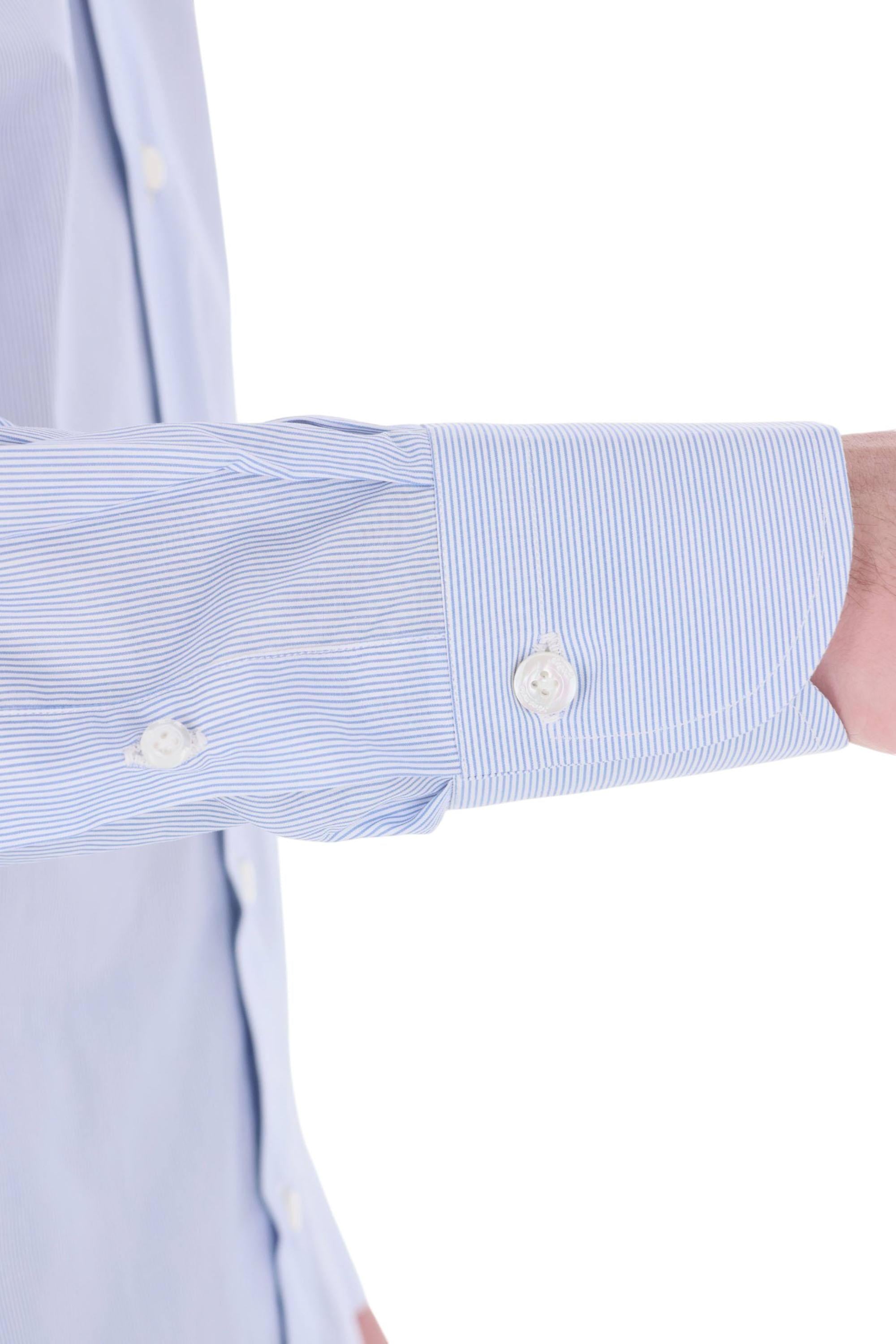 Finamore Camicia sartoriale rigata titolo 170/2 170/2N 141010 C0164Z 01 