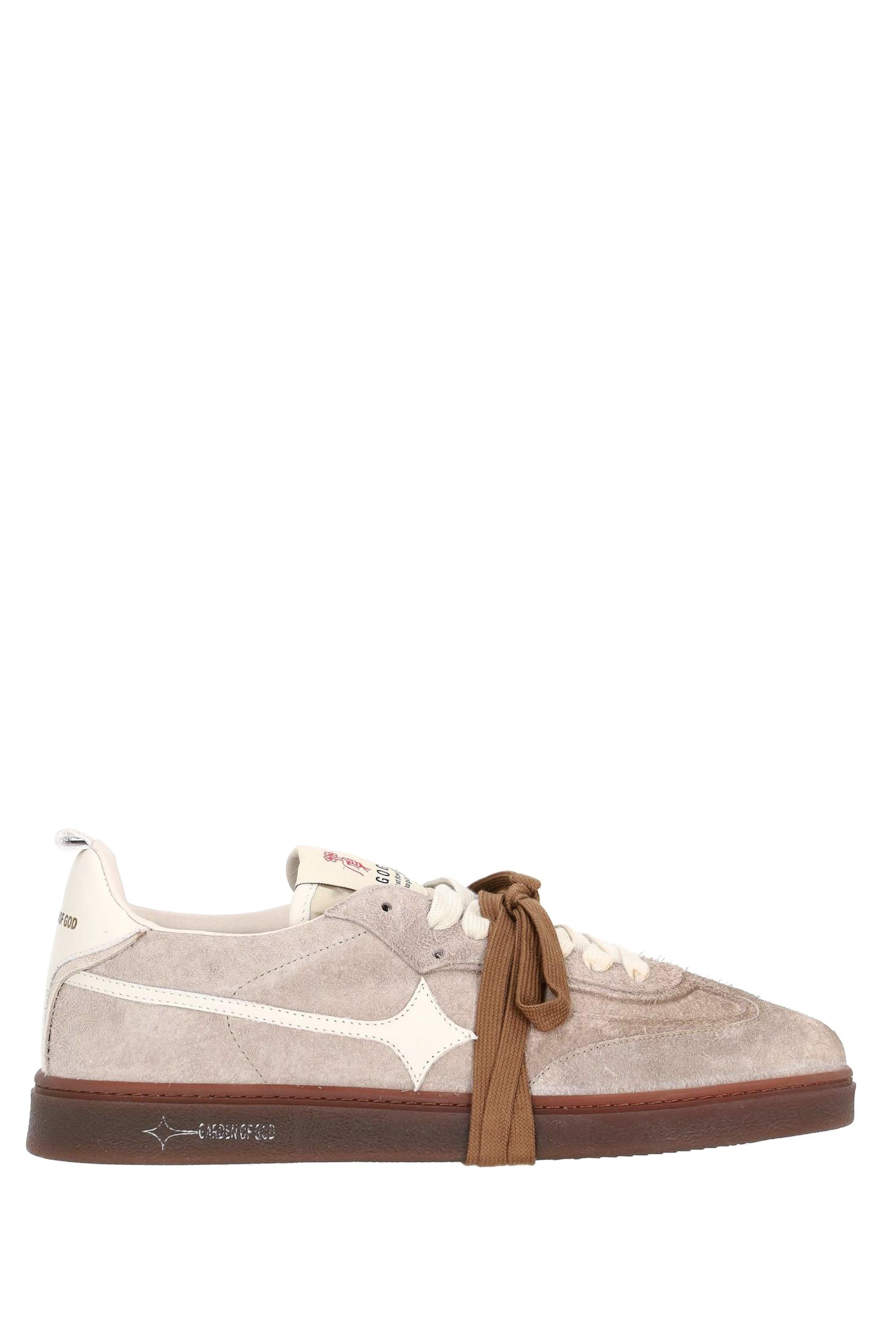 Garden of God Sneaker in camoscio hair modello Earth EARTH HAIRY SUEDE TAUPE 