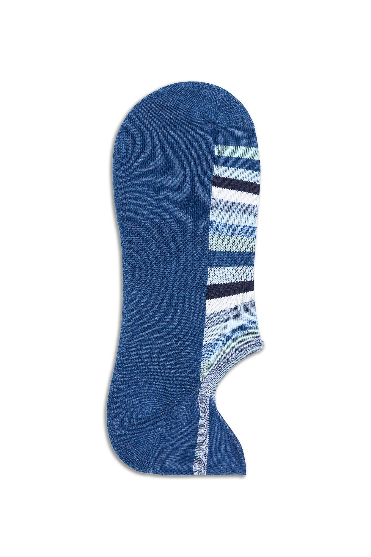 Calza Invisible Sneaker donna a righe MAR4840D 320 Marcoliani 