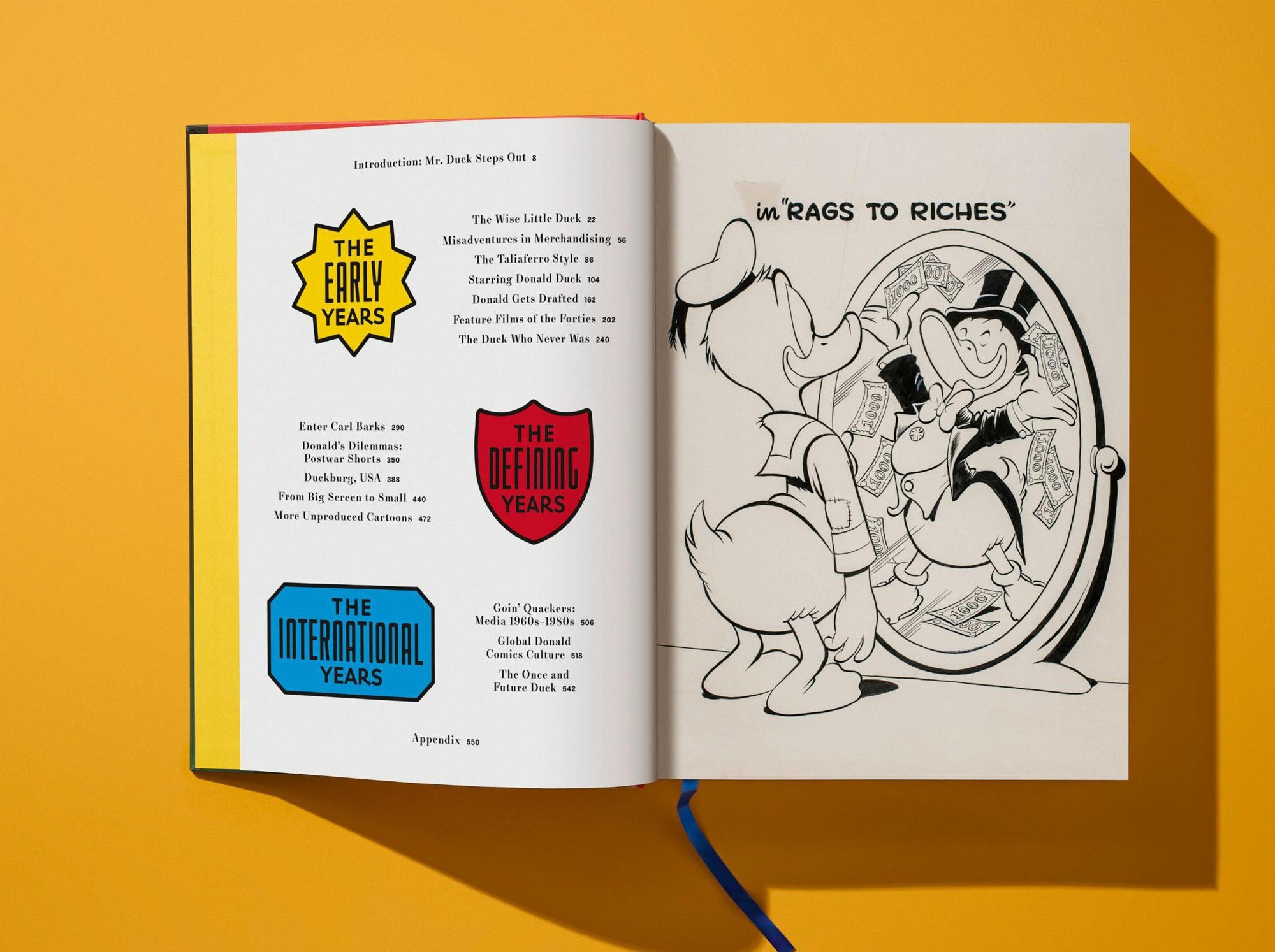 Taschen Libro da collezione Disney Donald Duck DONALD DUCK XL GB 