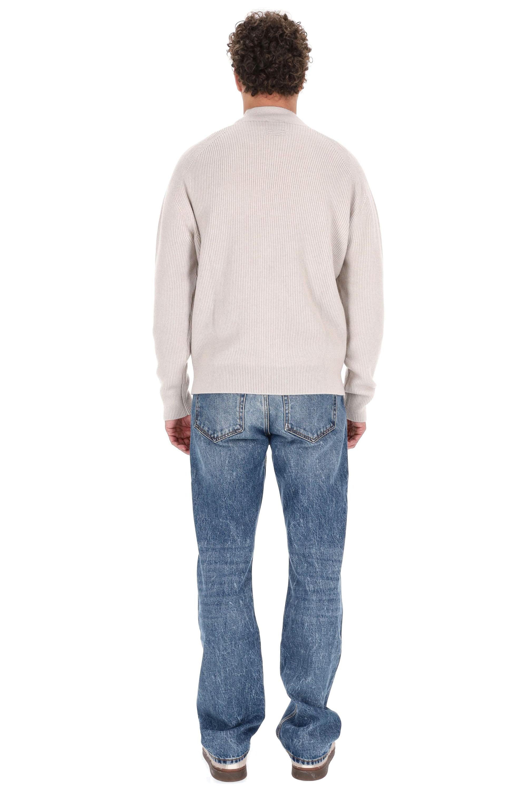 Drumohr Cardigan a costine in puro cashmere D7K109MI 112 