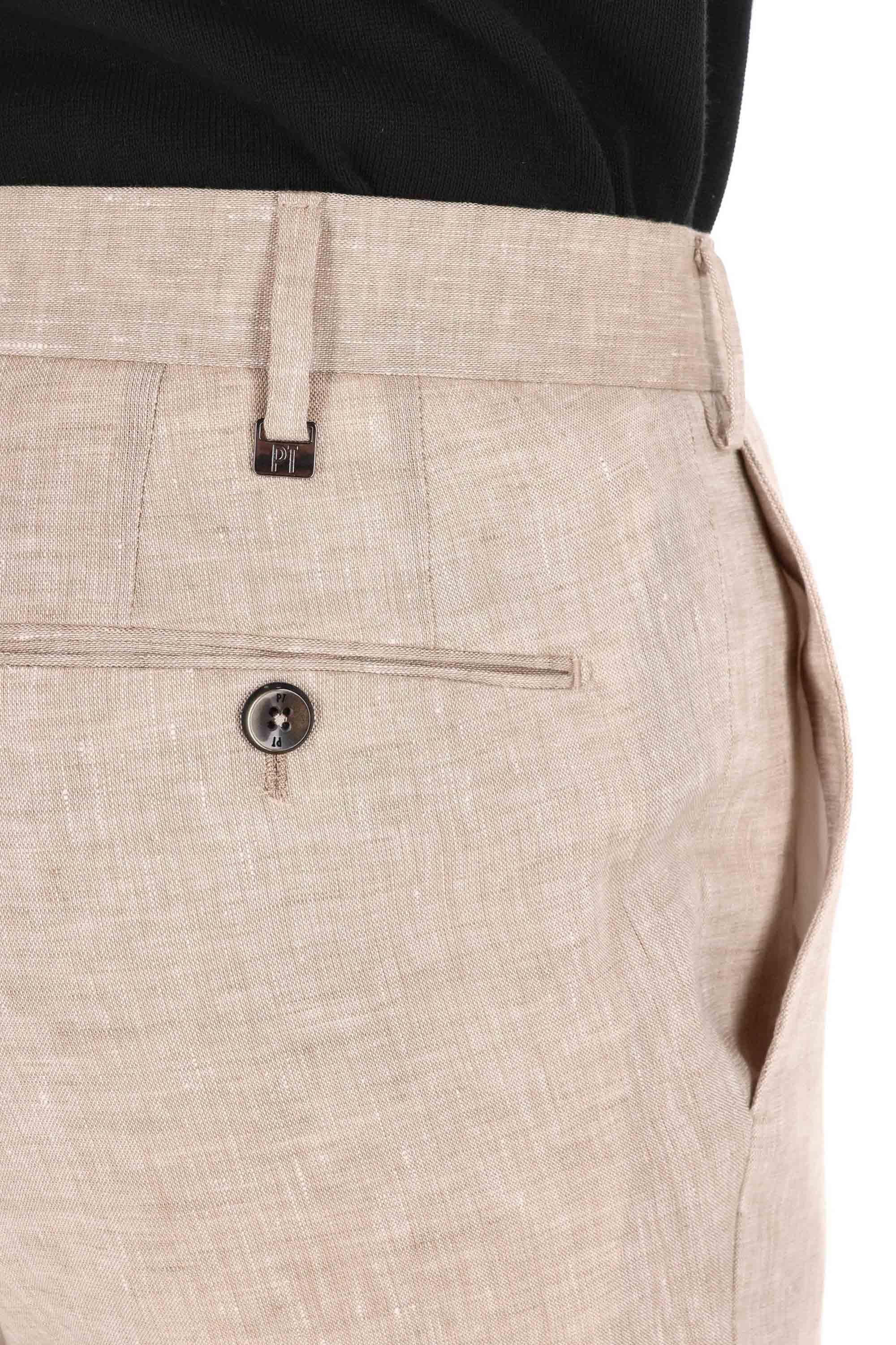 Pantalone in puro lino Slim fit VS01Z00CL1 BB58/2 0030 PT Torino 