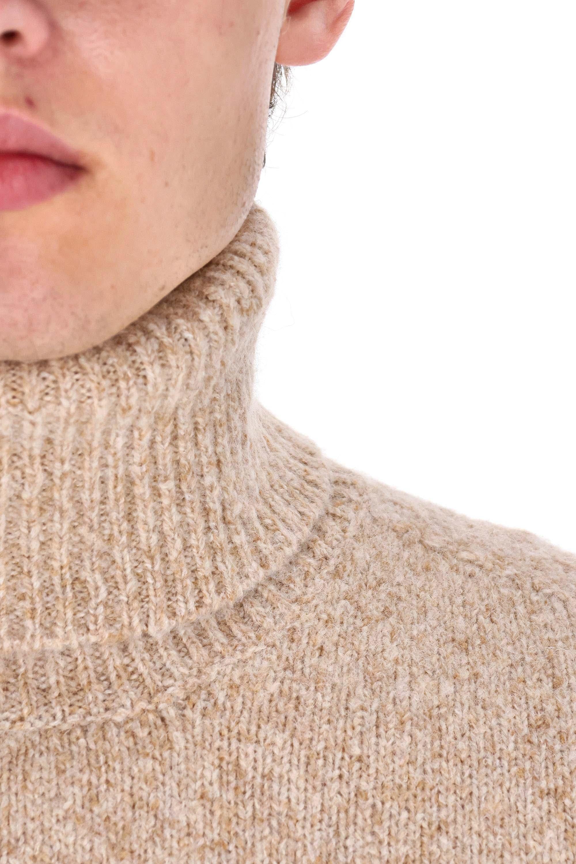 Roberto Collina Maglia dolcevita in cotone-cashmere 3M43003 M4305 