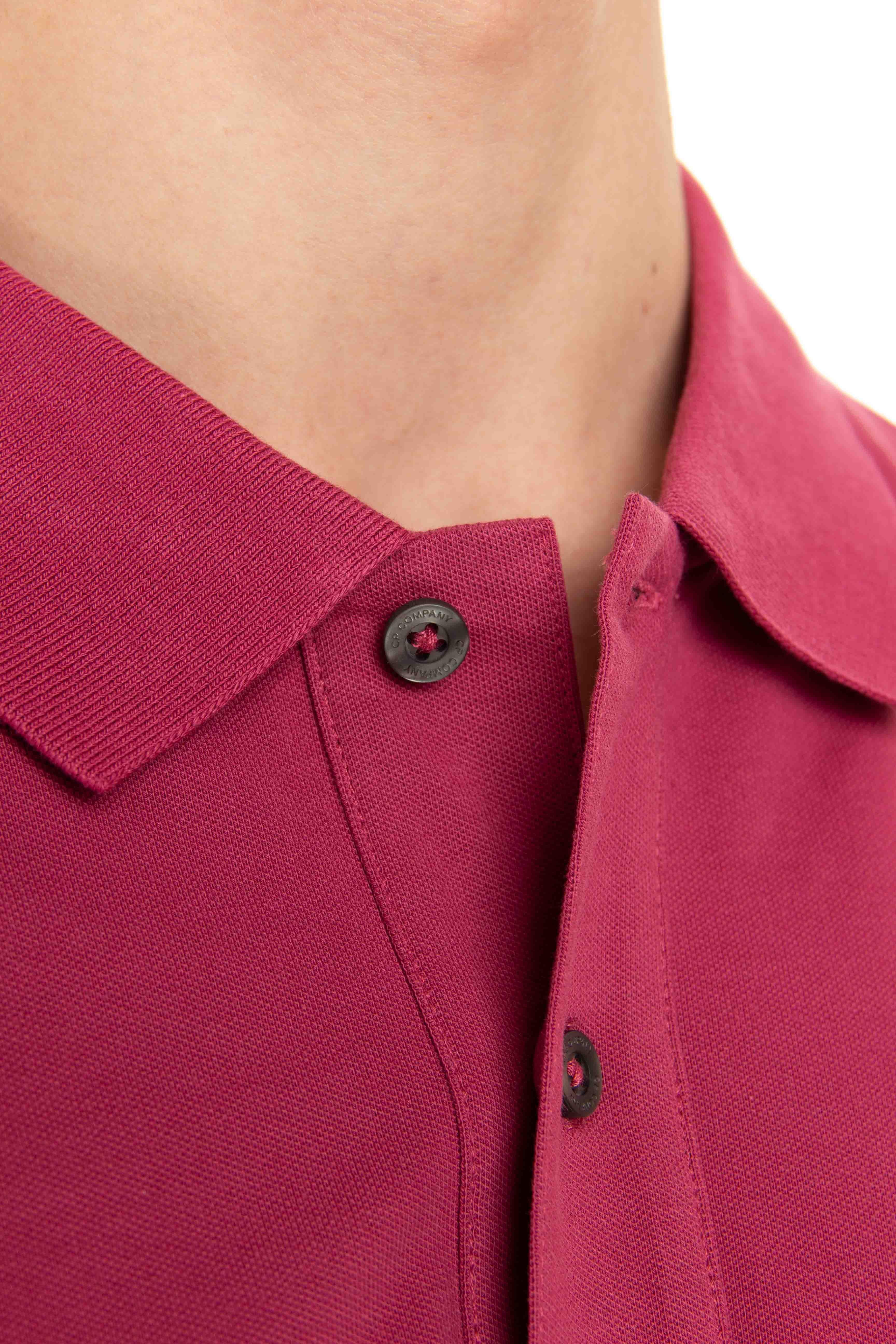 CP Company Polo in piquet di cotone light stretch CMPL074A 005263W 577 