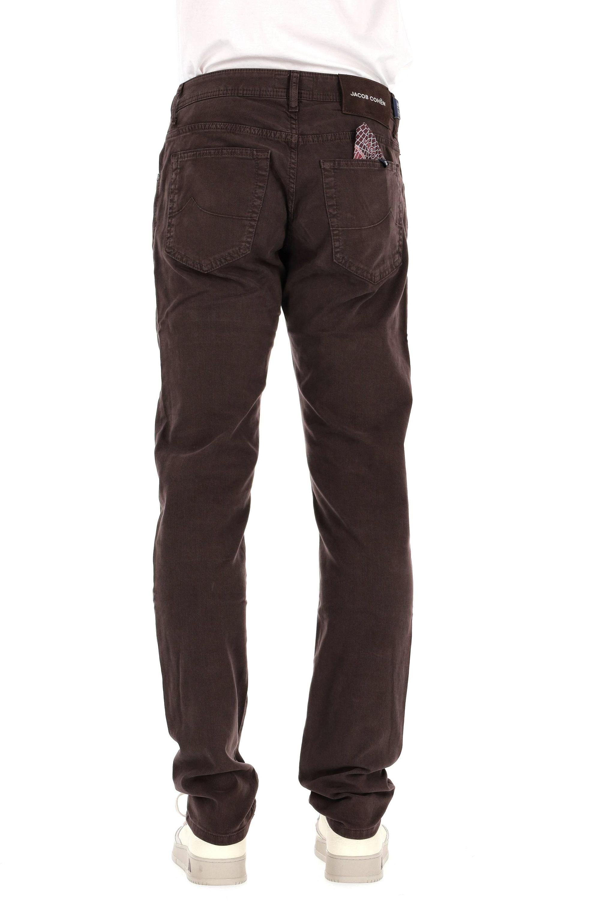 5 tasche color in cotone mano pesca Scott fit JUM_QE007-036-S4216/2 F44 Jacob Cohen 