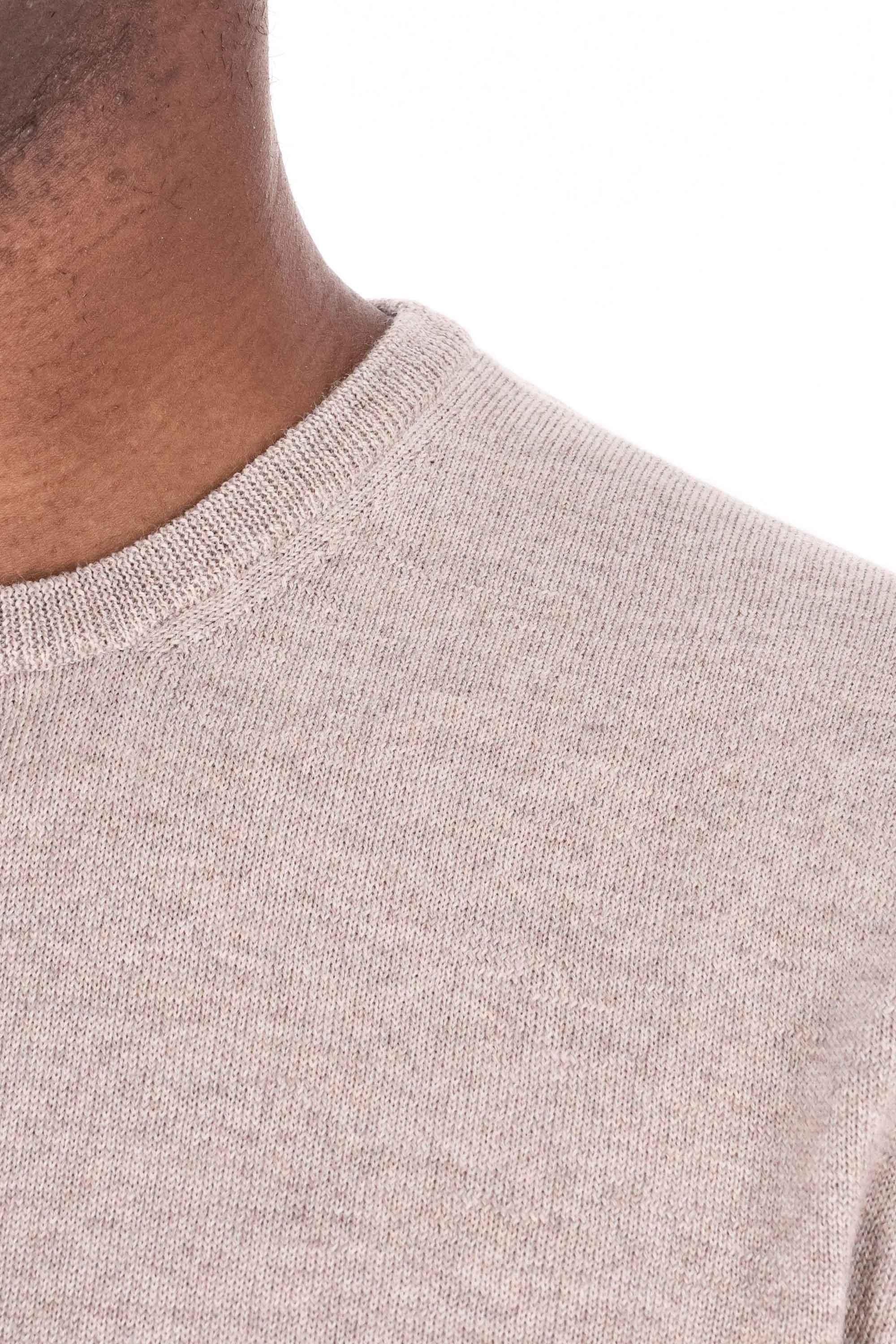 Maglia girocollo in lana merino 1429055567 0018 018 Barba 
