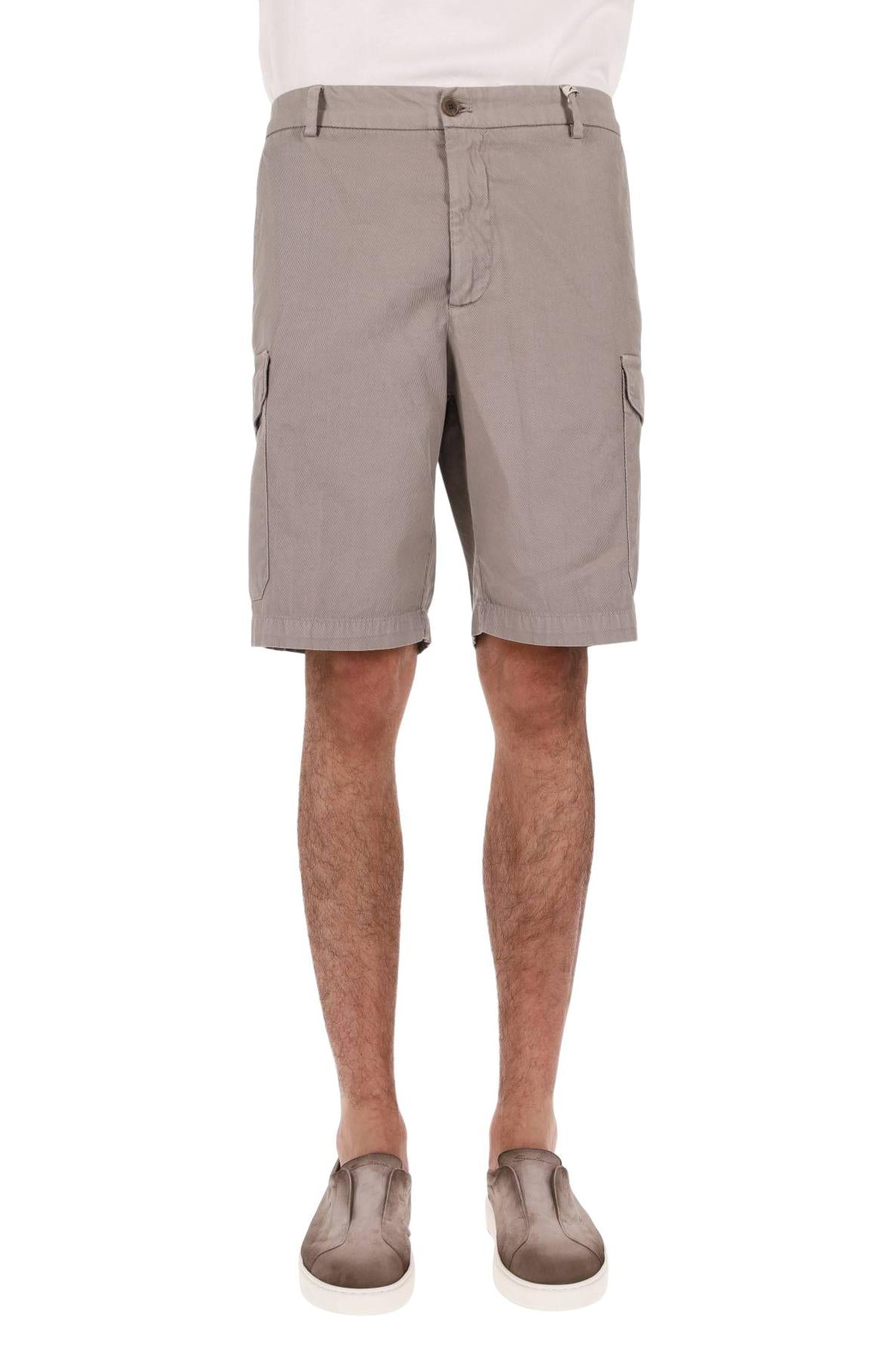 Myths Bermuda cargo in cotone diagonale 26M85B 704 46 
