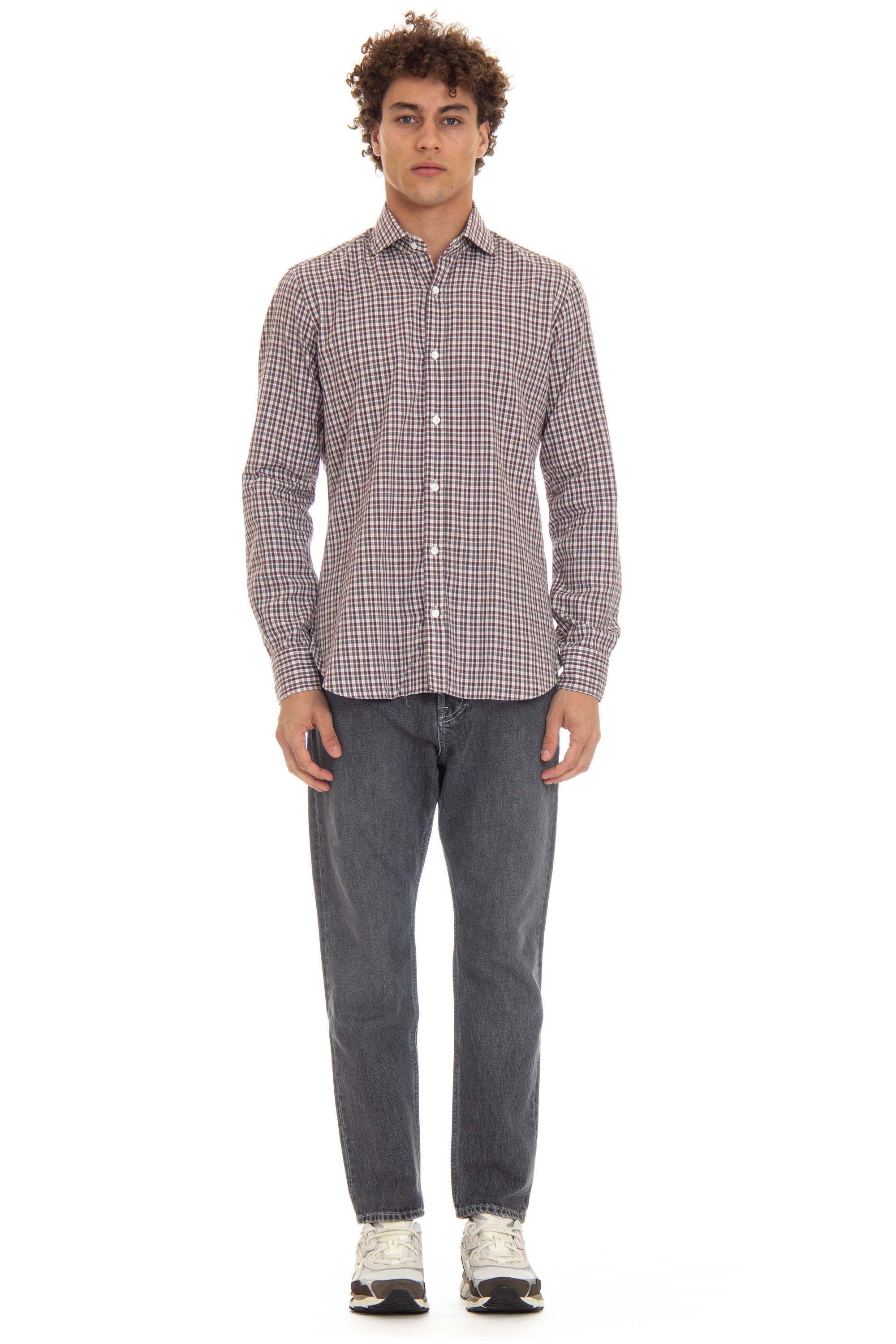 Camicia vichy linea Dandylife LFU13P0144033.X 0001 Barba 