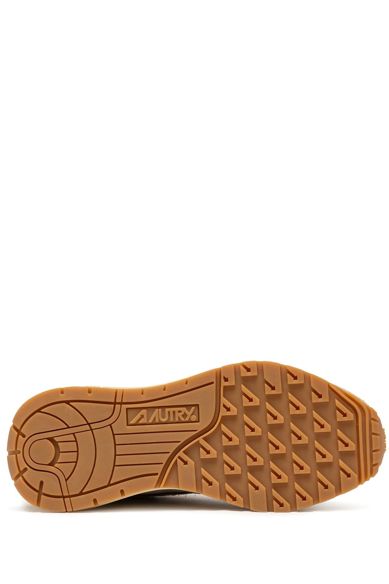 Autry Running donna in camoscio e mesh mod. Reelwind WWLW RL06 SILV/PLAT 