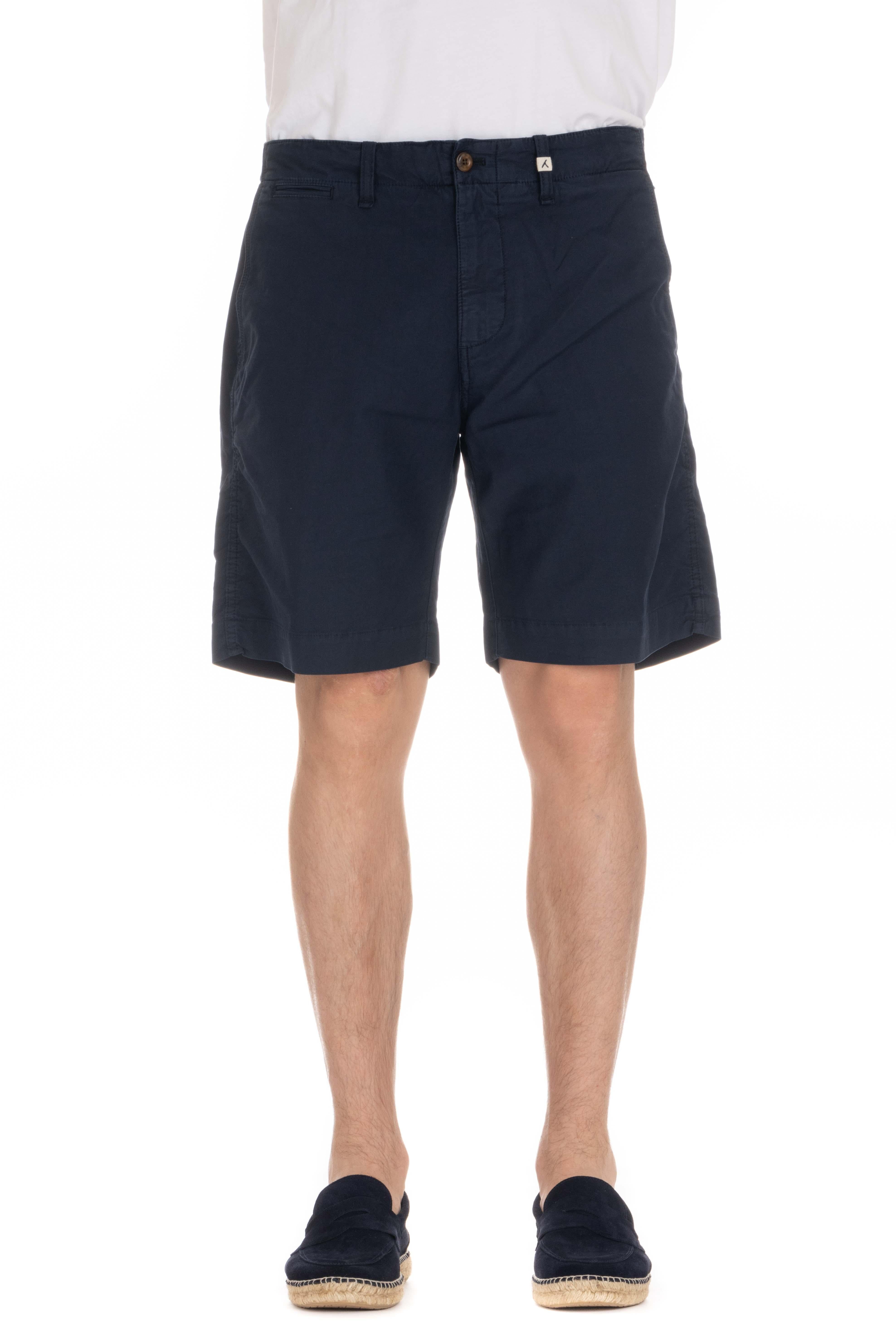 Bermuda in cotone tramato 24M84B287-FR F37 Myths 