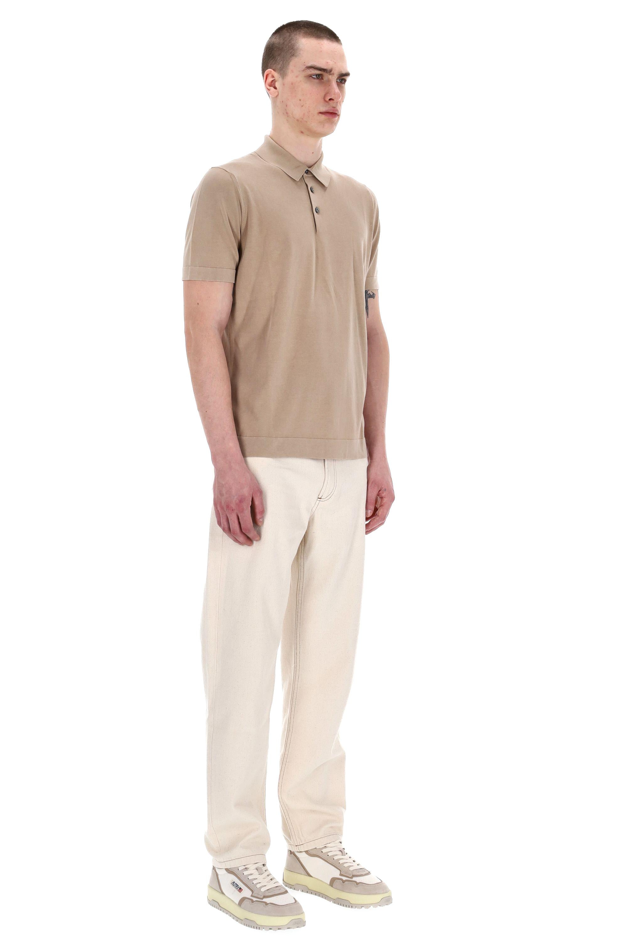 Polo in cotone frosted superlight D0GF202N-2 515 Drumohr 