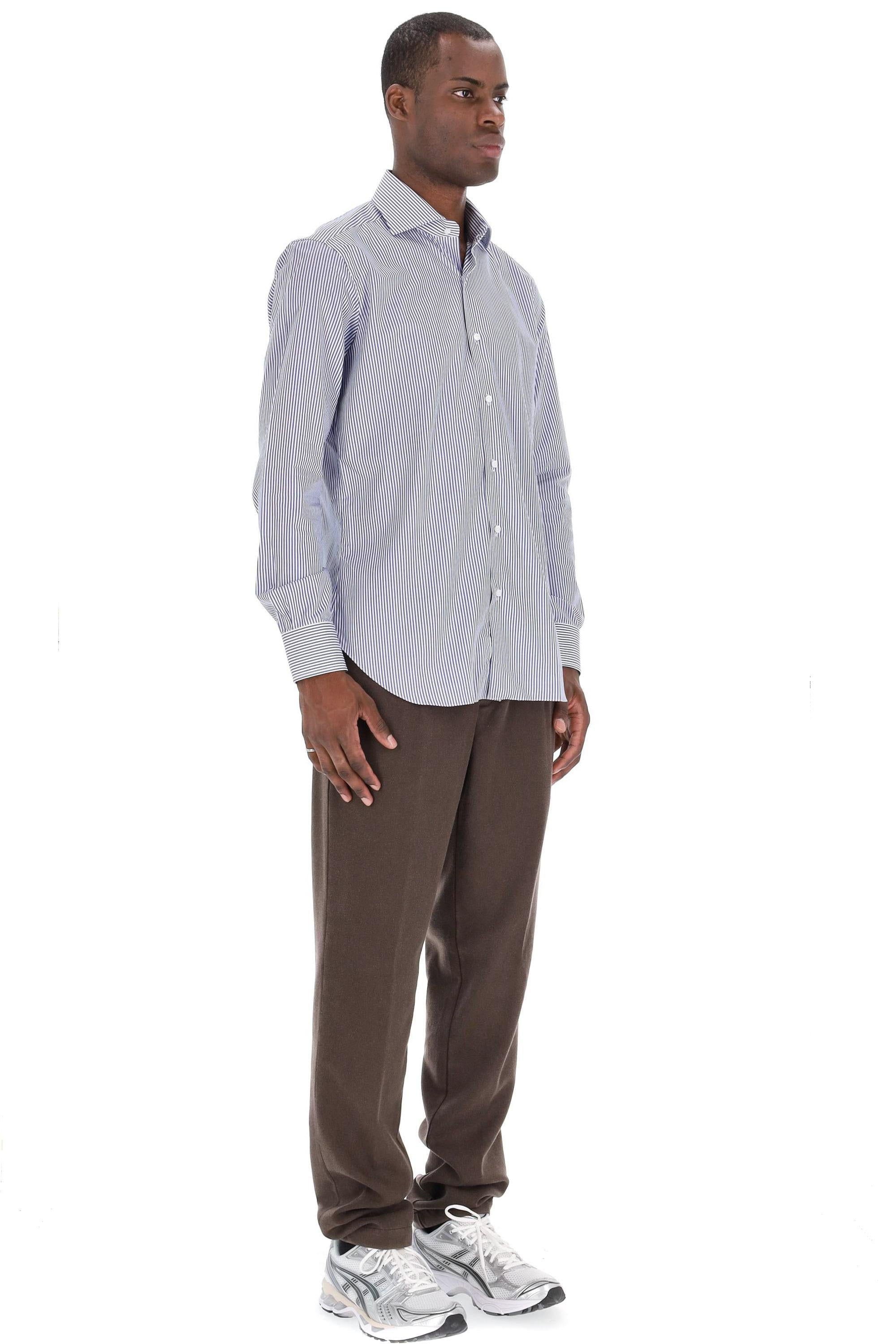 Camicia bacchettata in cotone linea Journey I1U13P01PZ8520U 0001 Barba 