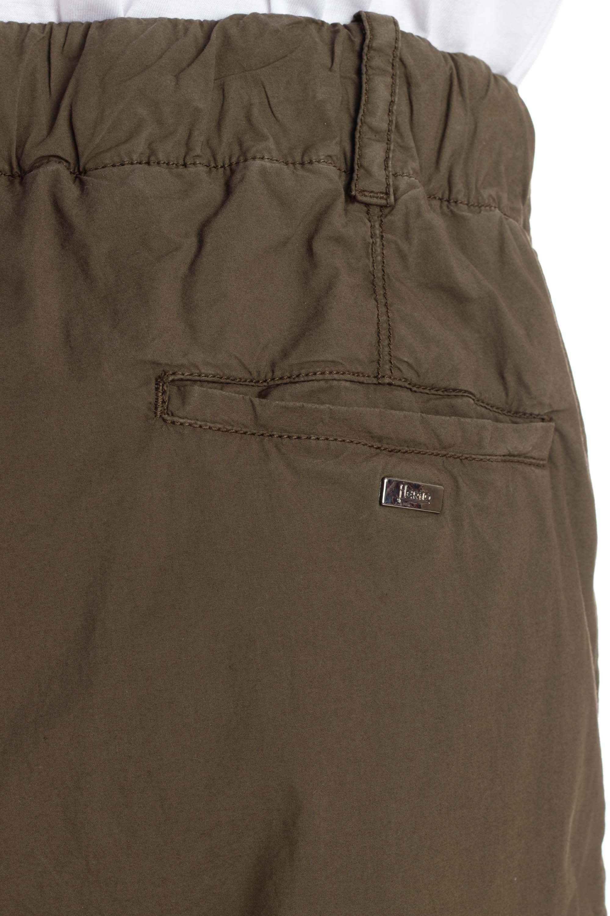 Herno Bermuda cargo in popeline di cotone PT000039U 7730T02 