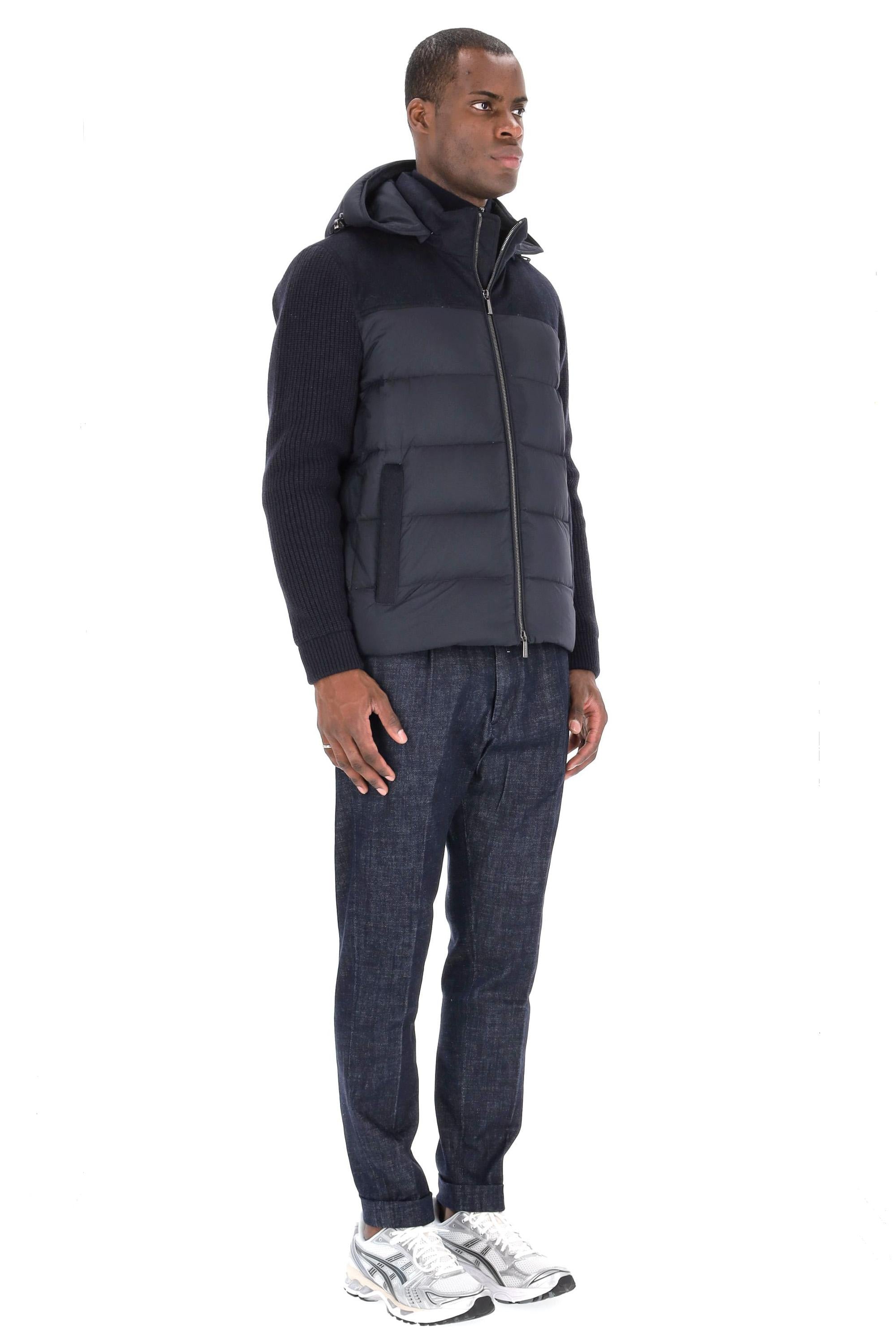 Moorer Piumino bimateriale modello Allori-LSM ALLORI-LSM V1980 