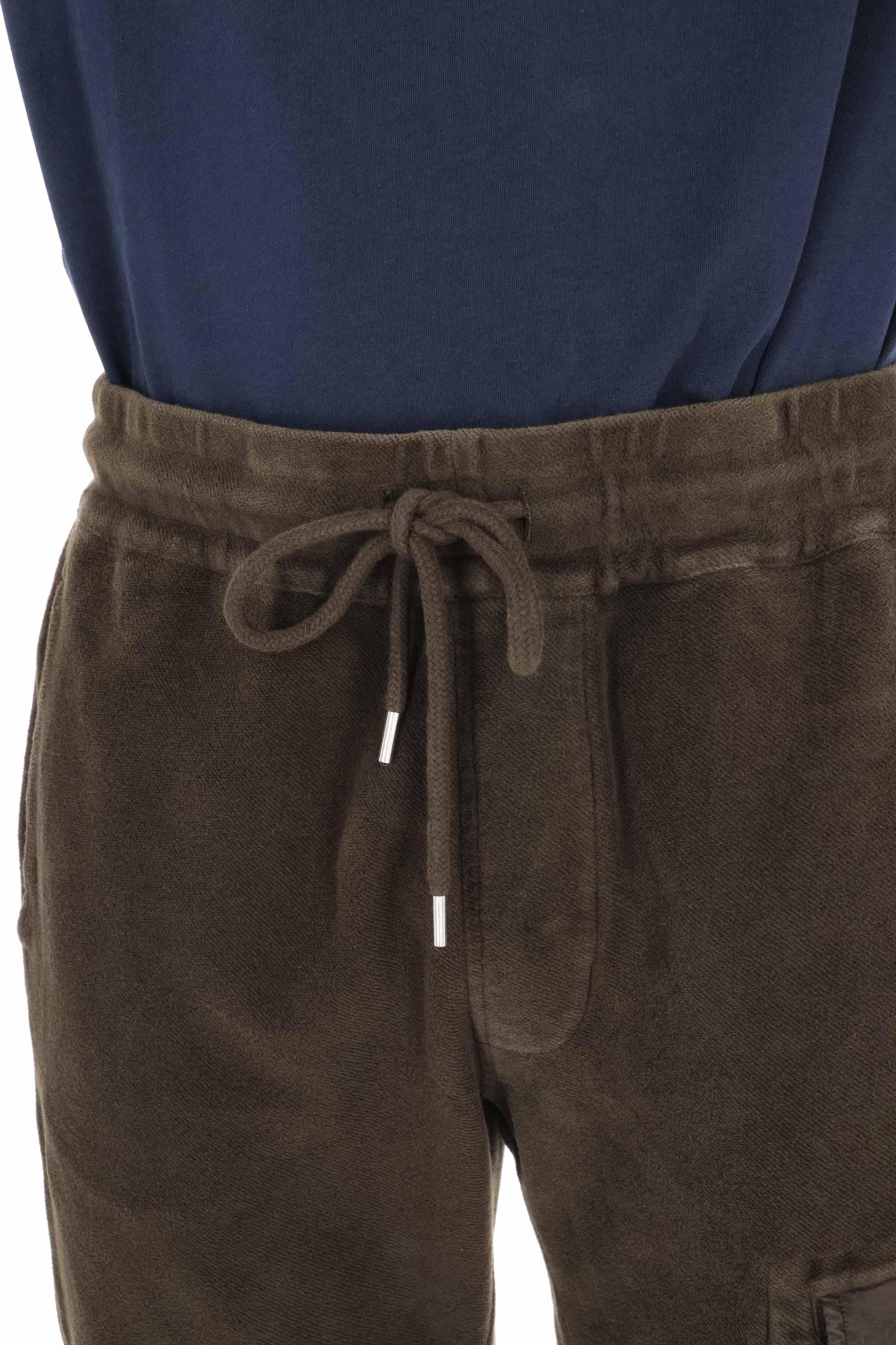 Pantalone felpa in cotone brushed MSP308A00-6614G 683 CP Company 