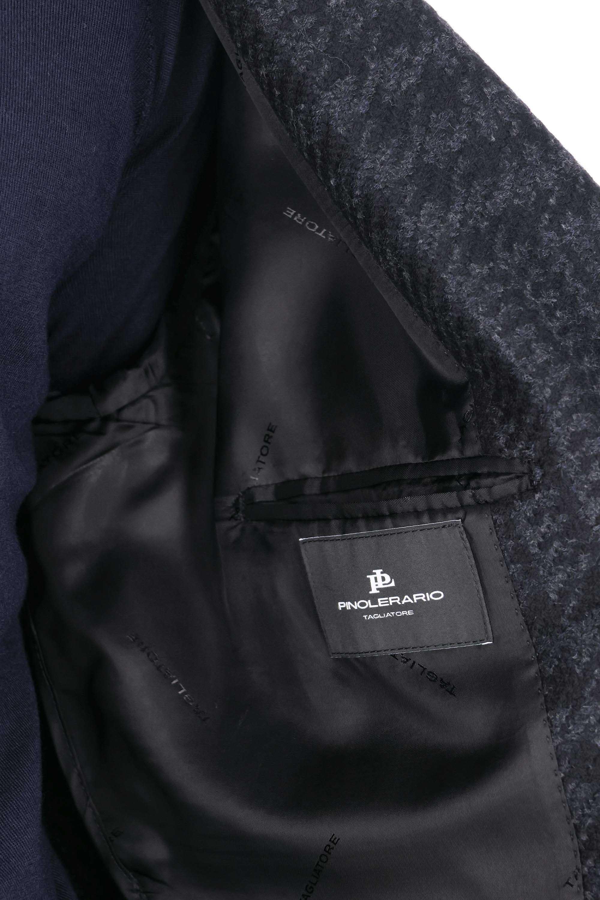 Tagliatore Cappotto doppiopetto in lana-cashmere principe di galles C-LD10B-440011 EN953 