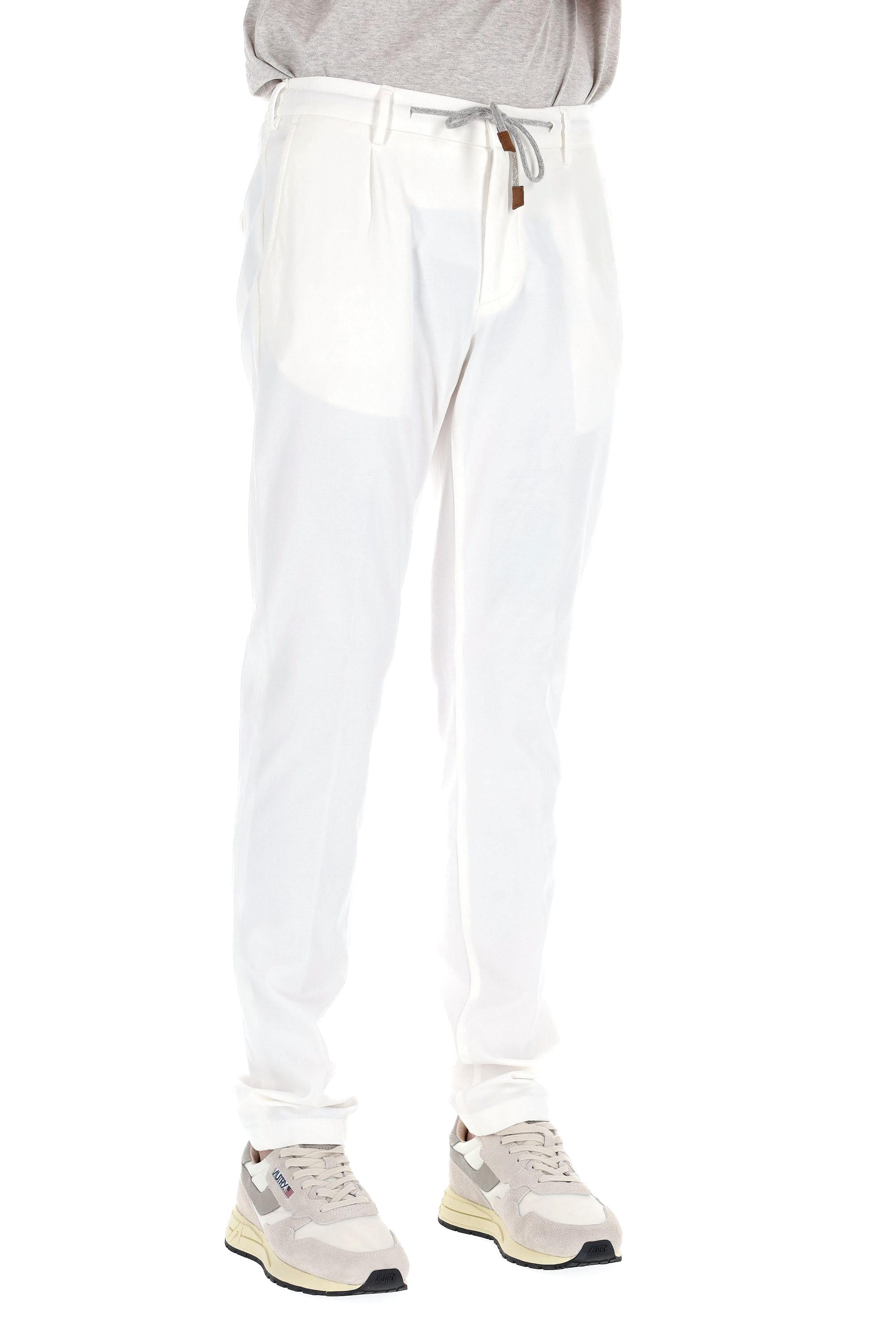 Pantalone in jersey di cotone stretch X75PANB21 TET0K005 01 Eleventy 