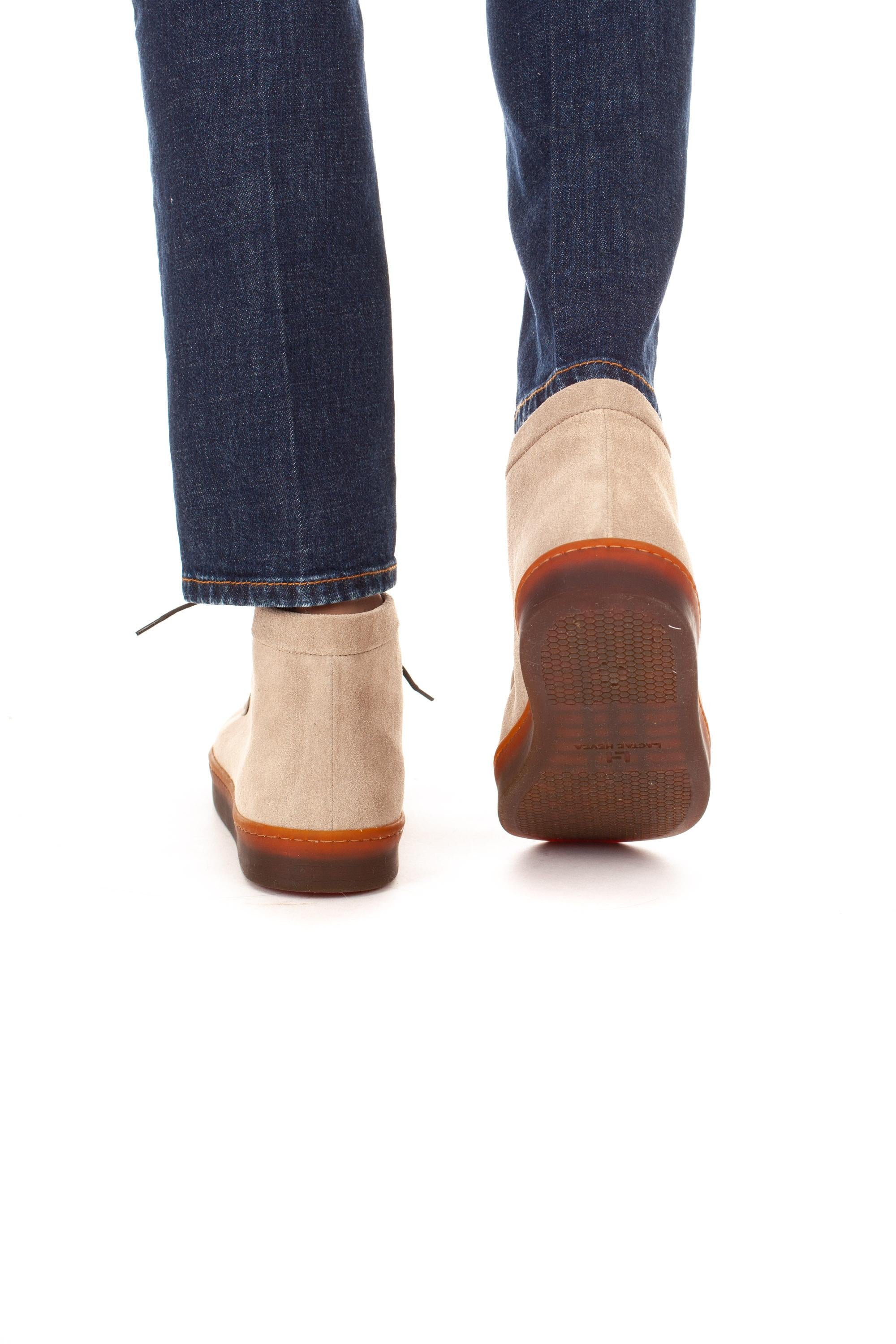 Desert boot in camoscio MIGUEL.SV.1 SABBIA Henderson 