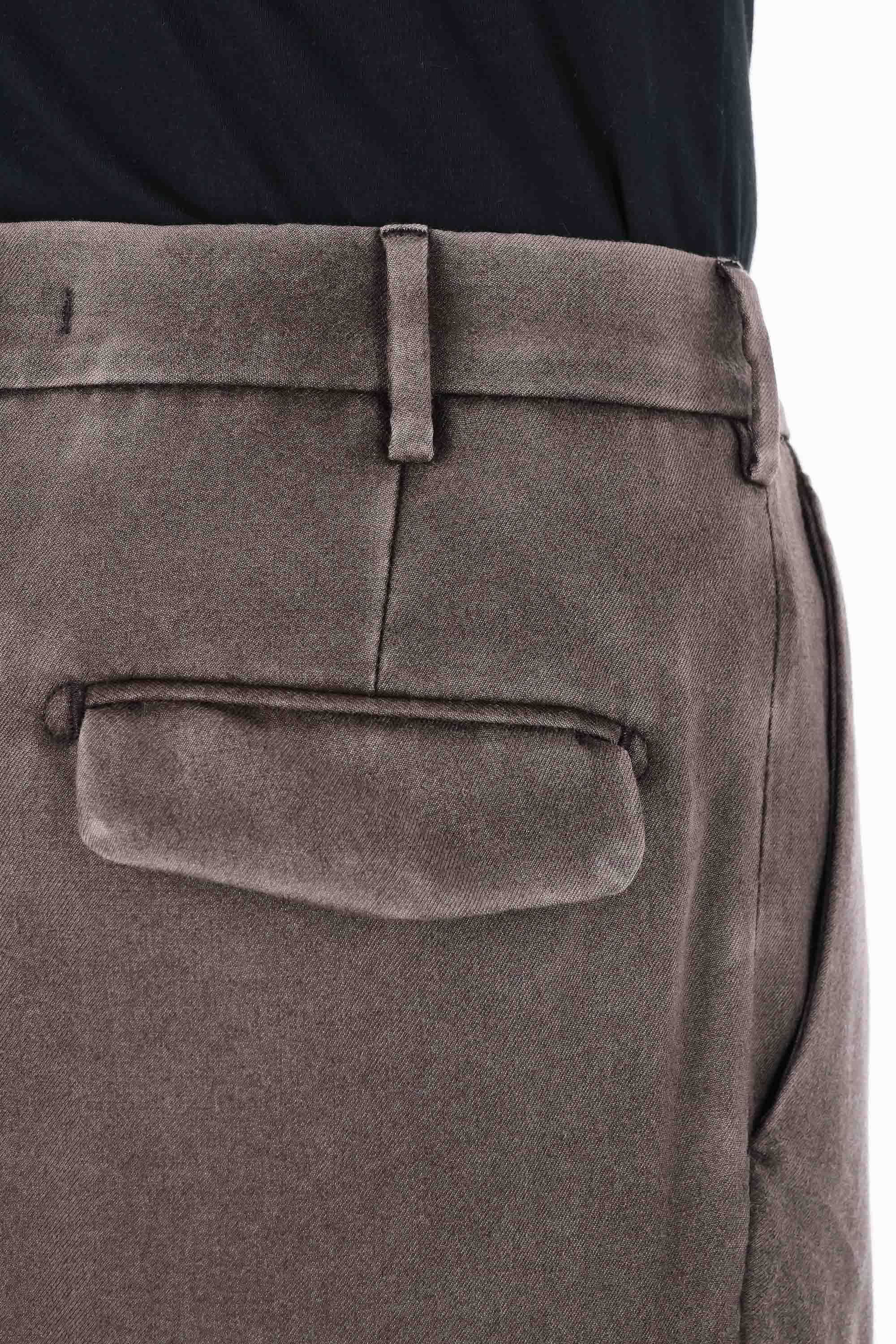 Myths Pantalone in lana vergine delavé mod. Ade-P over fit 25WM23L 102/2 81 