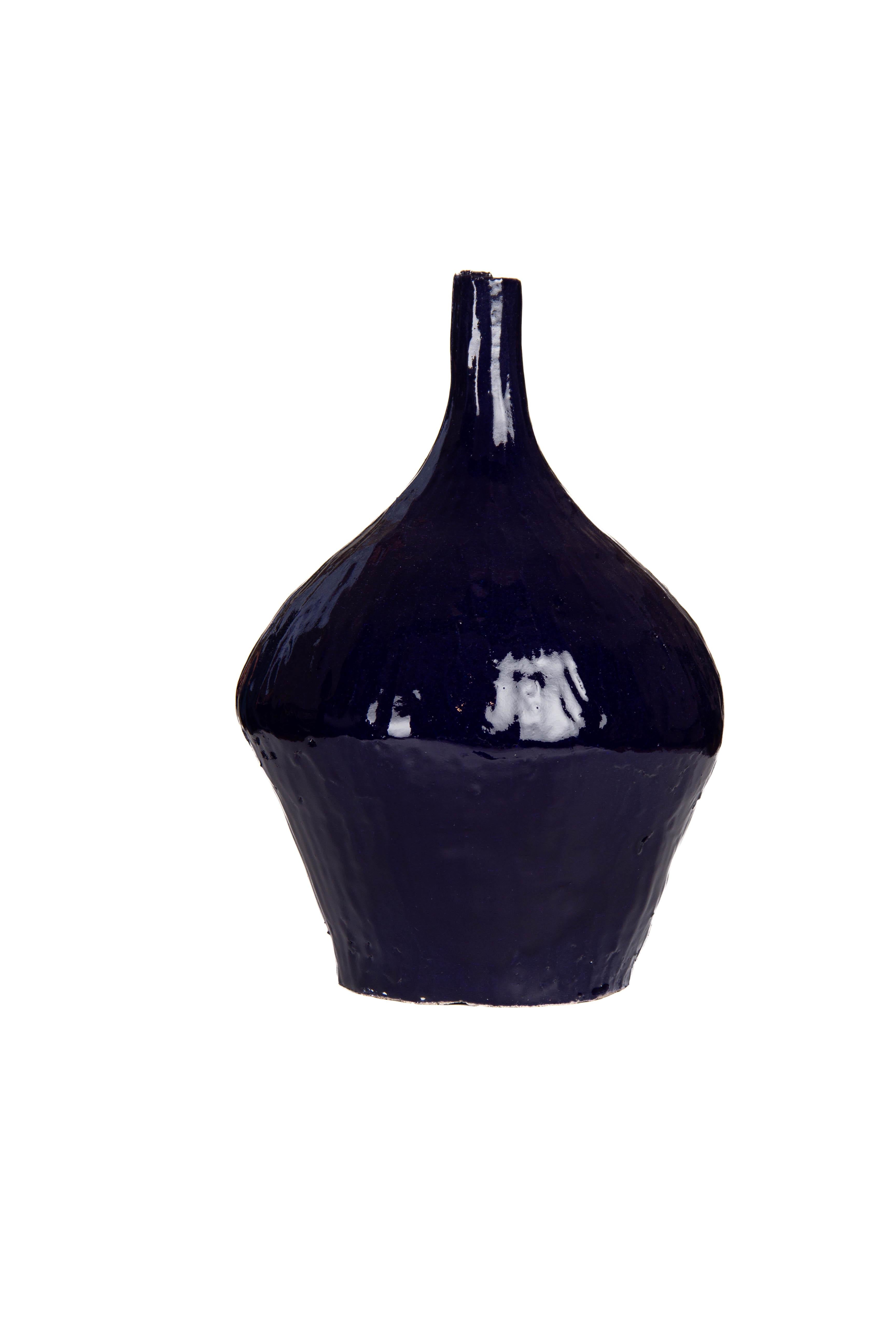 Vaso artigianale in ceramica JAR 1 BL Il Setaccio 