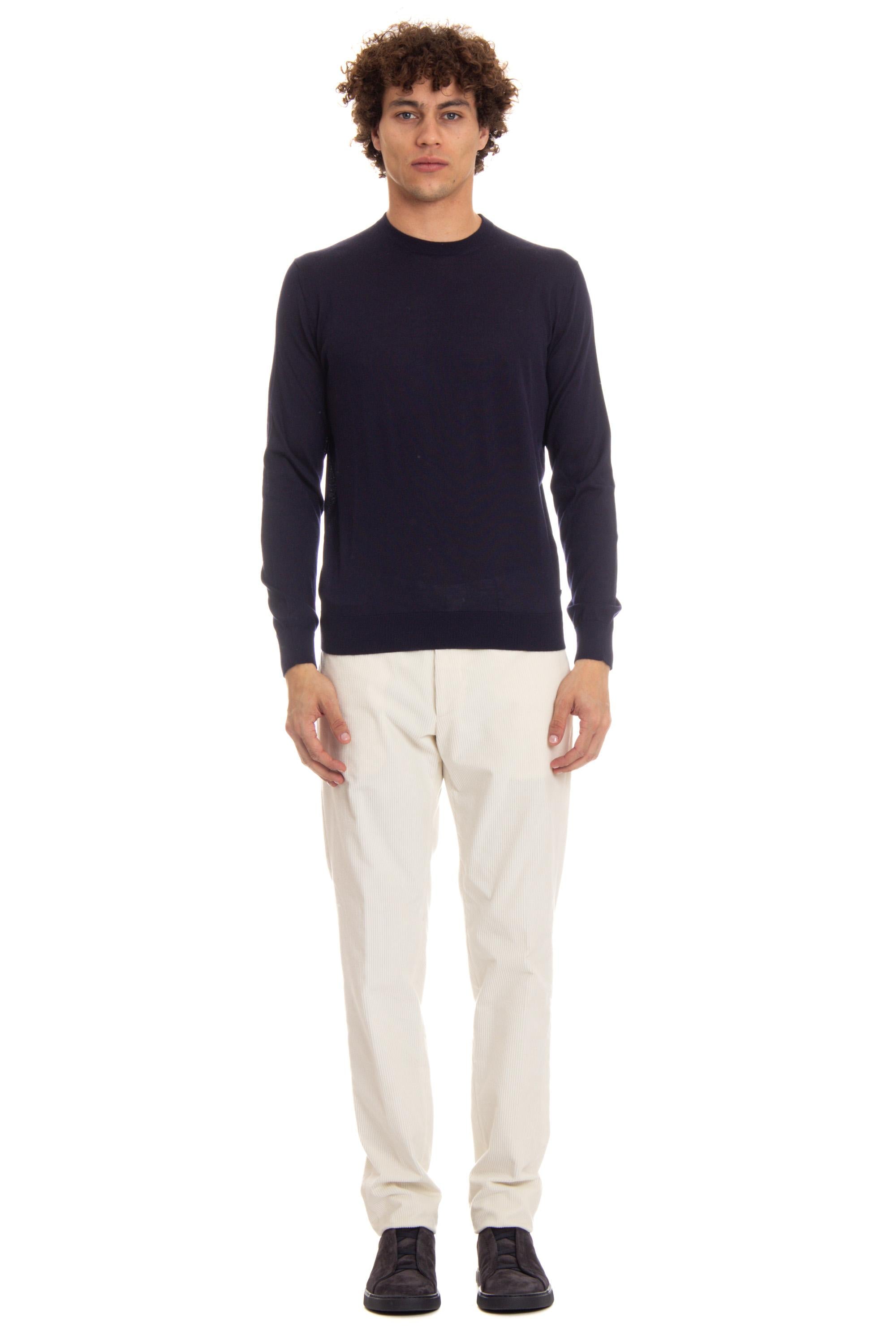 Maglia girocollo in cashmere-seta MA00057-56JA 43276 Colombo 