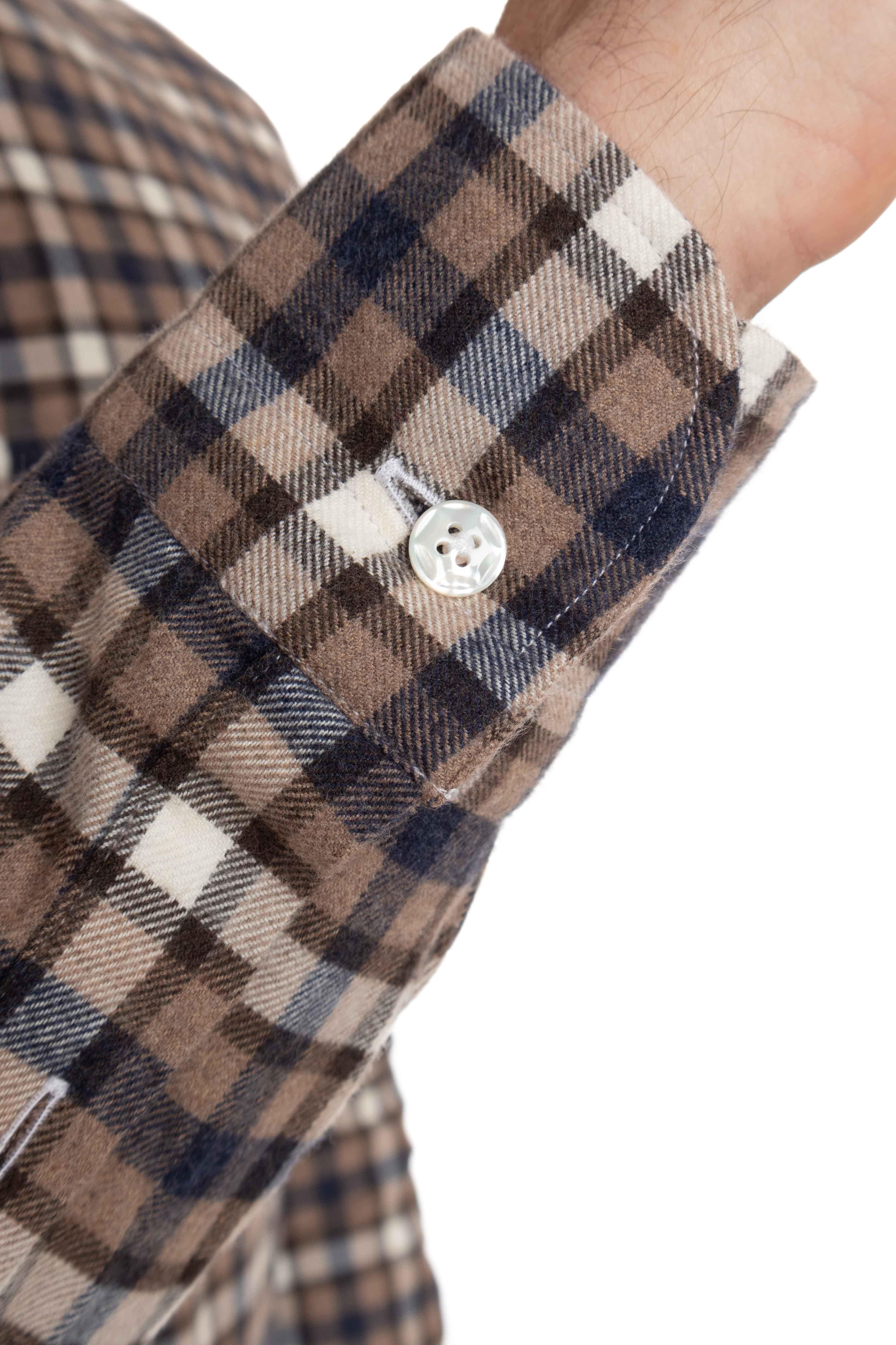 Barba Camicia etichetta Dandylife fantasia check LIU13P0136046.X MULTICOLOR 
