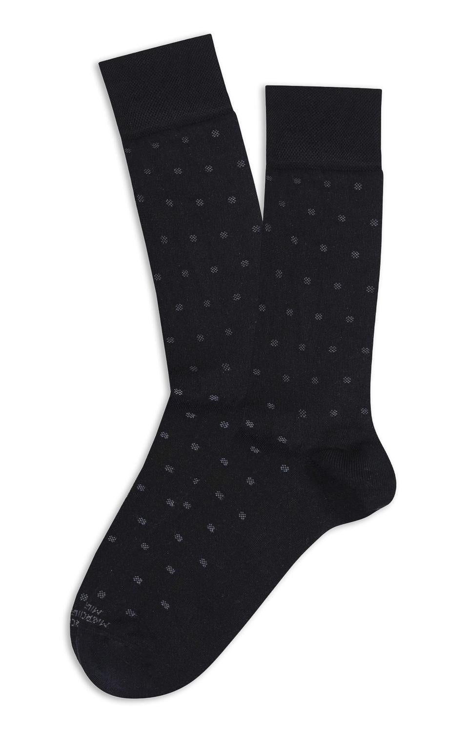 Marcoliani Calza micro polka in modal e cashmere MAR4392L/2 007 