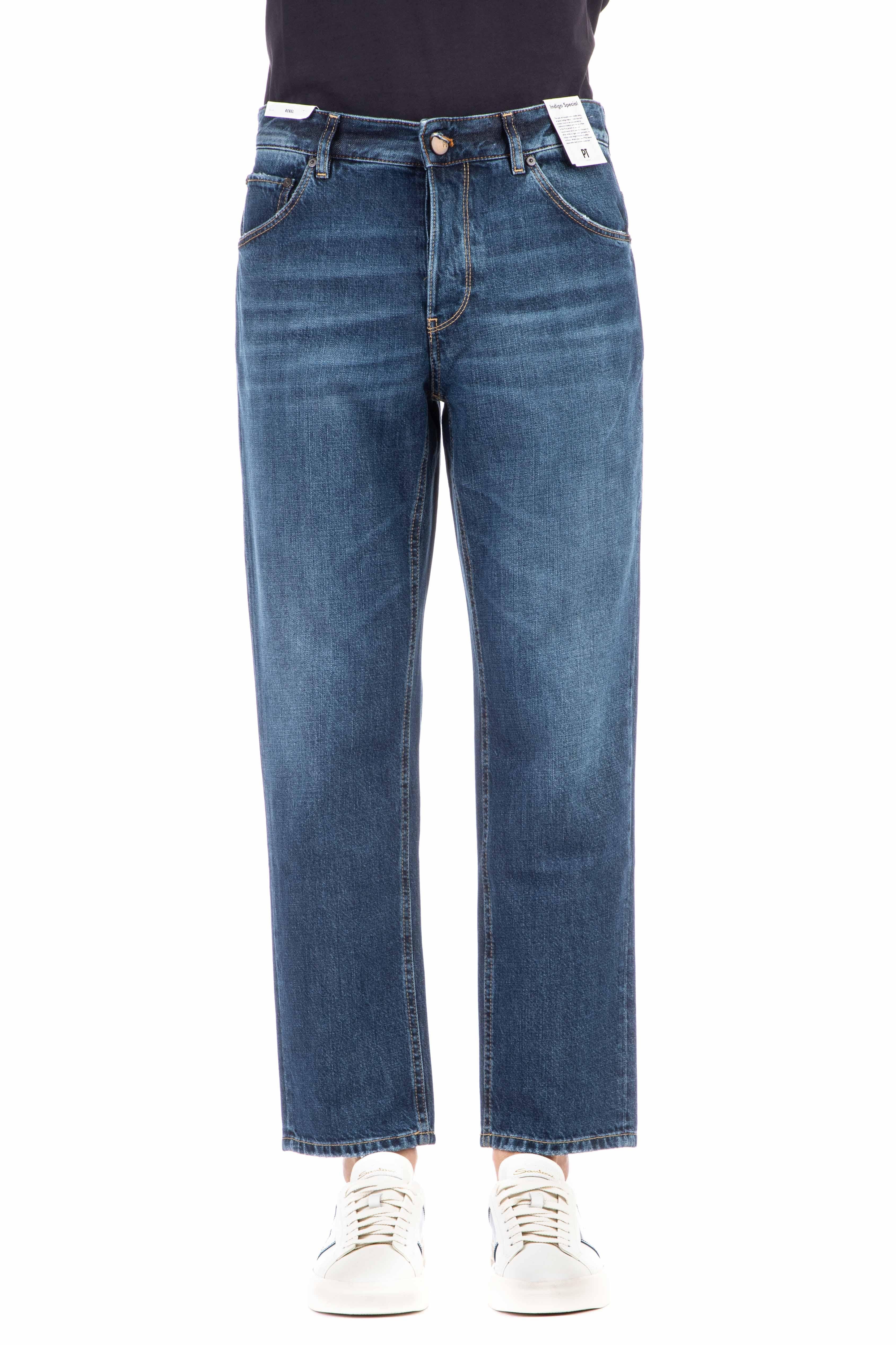PT Denim Jeans etichetta bianca rebel fit RJ05B30STY OA33 MB72 