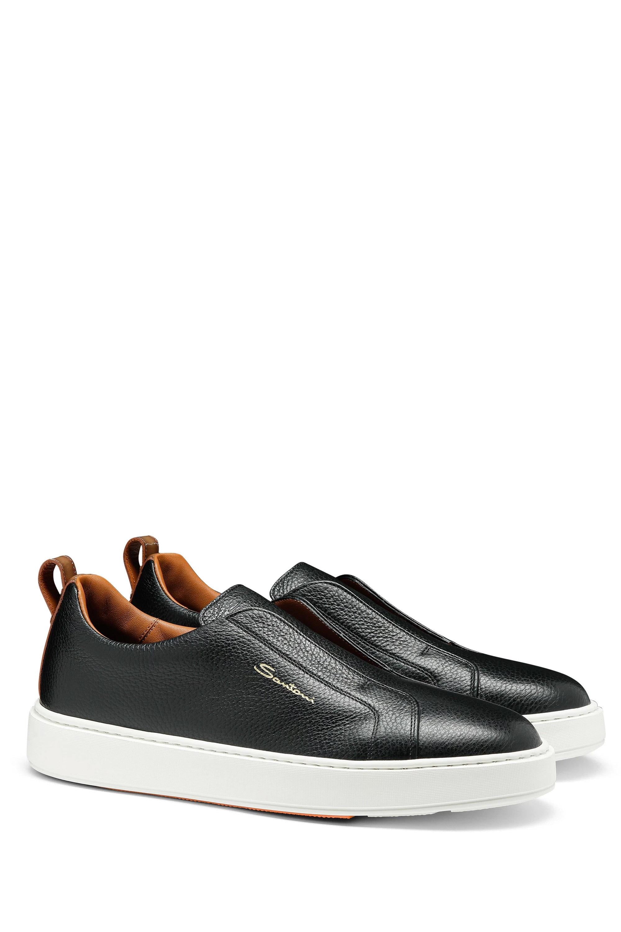 Santoni Sneaker slip-on in pelle bottalata MBCD21995BARTLLD/2 N01 