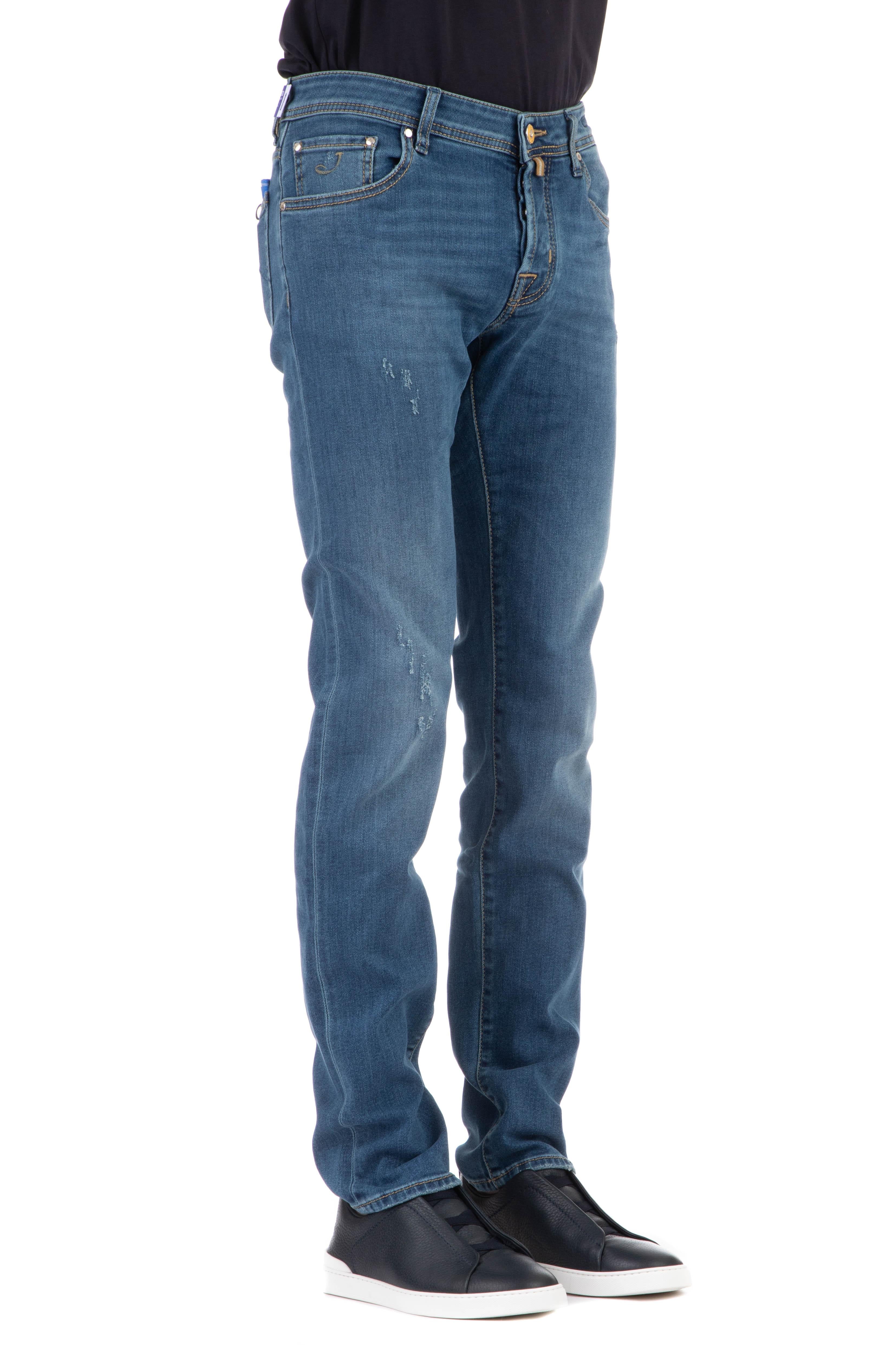 Jacob Cohen Jeans etichettagialla nick slim fit E07-31S-3621-NICKSLIM 406D 
