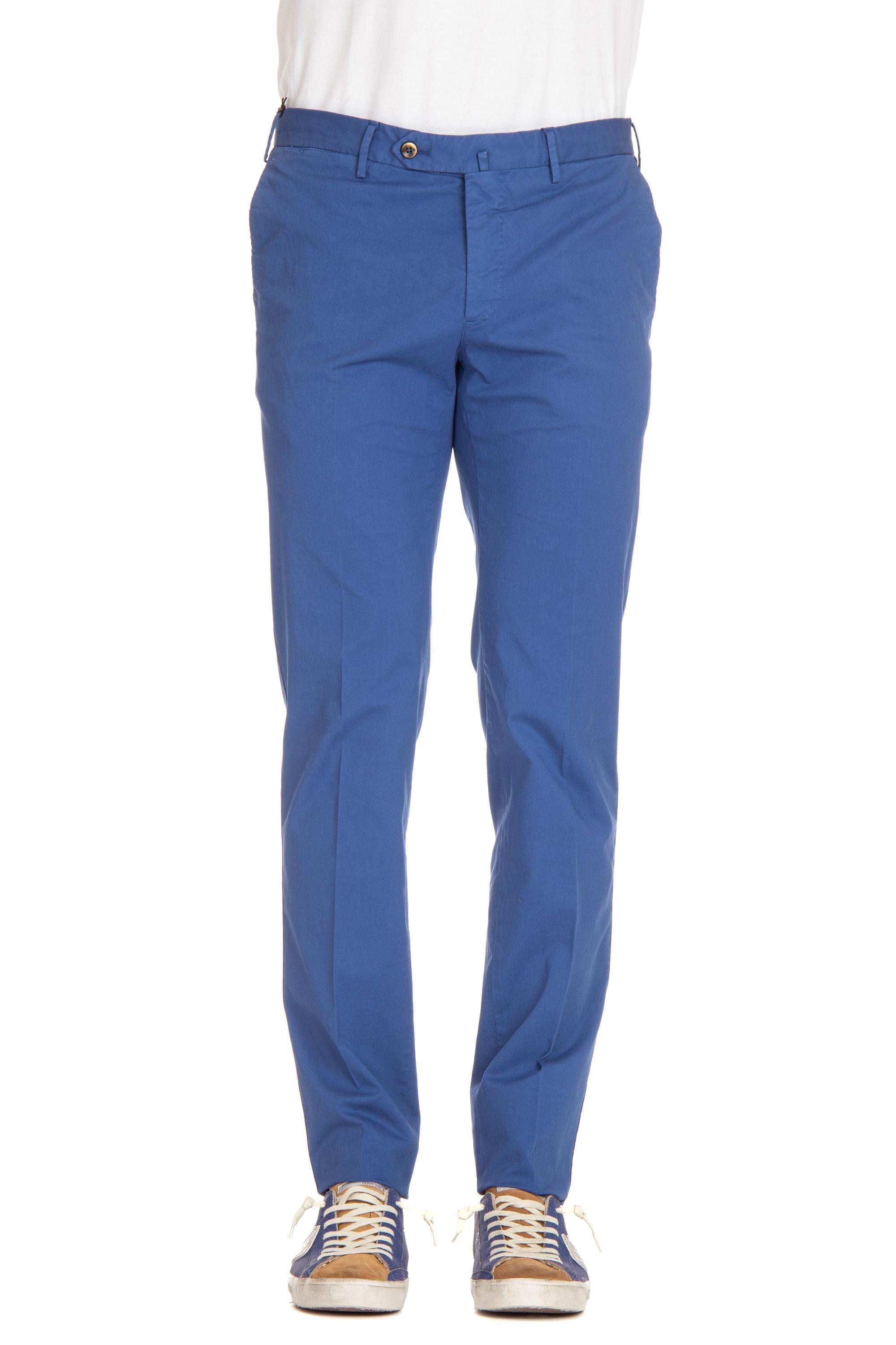 Pantalone in gabardina di cotone Super Slim fit DT01Z00CL1 NU35/4 Y342 PT Torino 