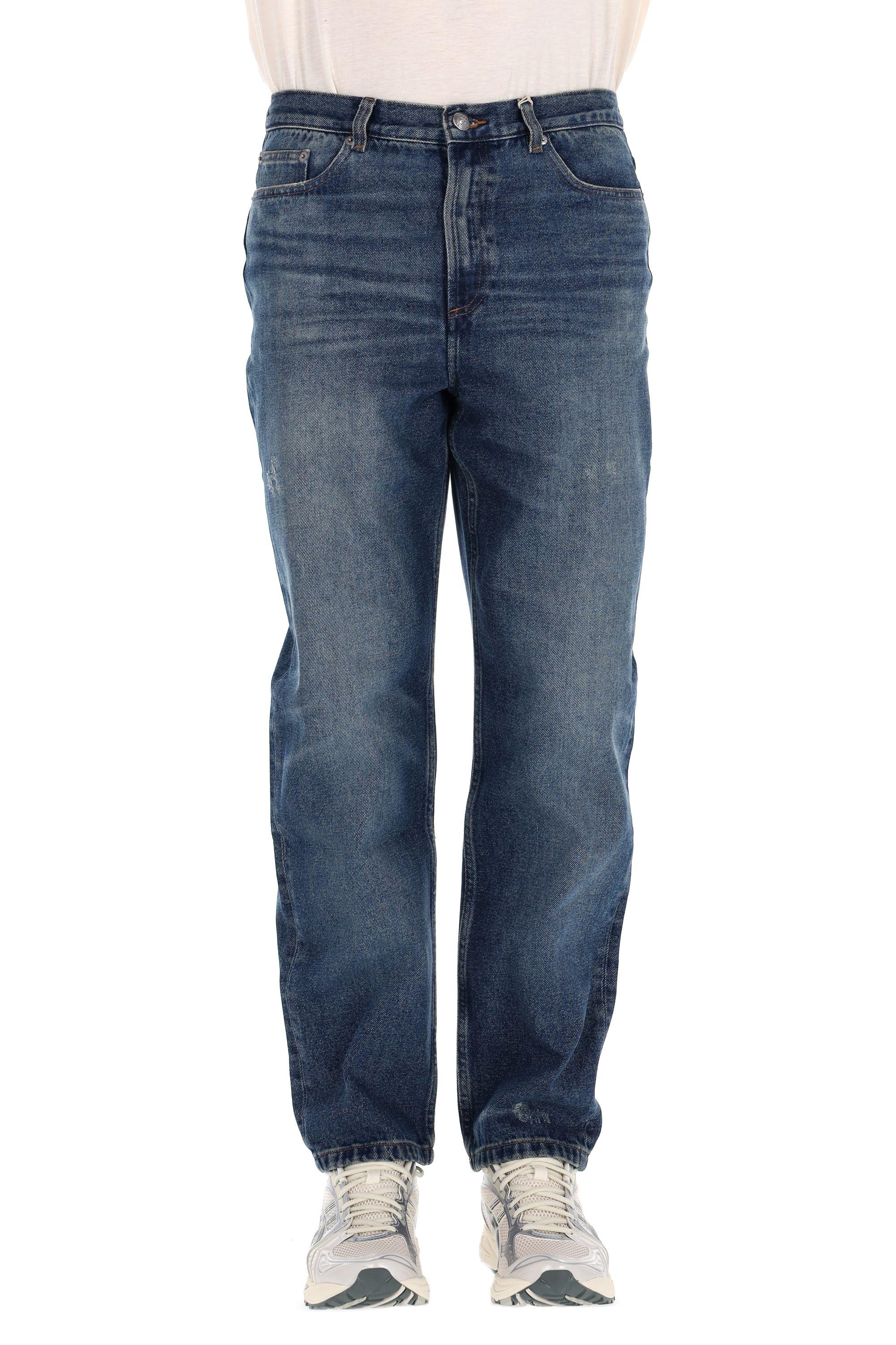A.P.C. Jeans Martin in cotone con micro rotture COHFC-H09121 IAL 