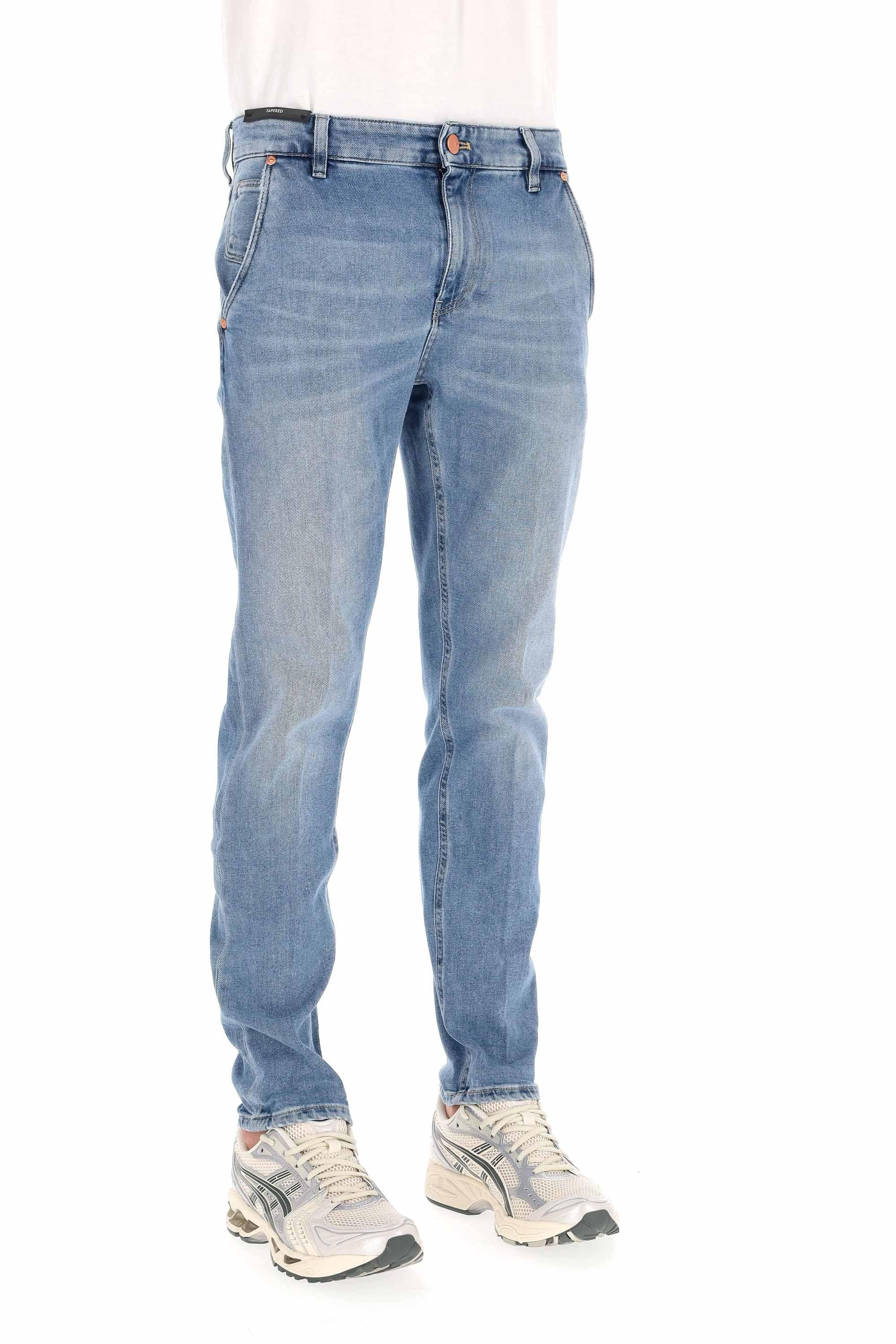 Jeans in cotone comfort Indie Tapered C5-ZP01Z0 SH240 ML37 PT Denim 