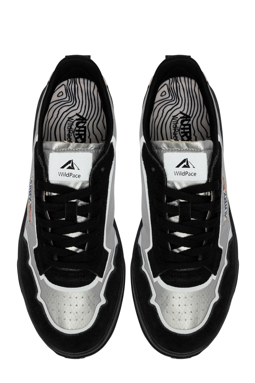 Autry Sneaker WildPace in cordura e camoscio LDLM AU01 SILV/BLK 