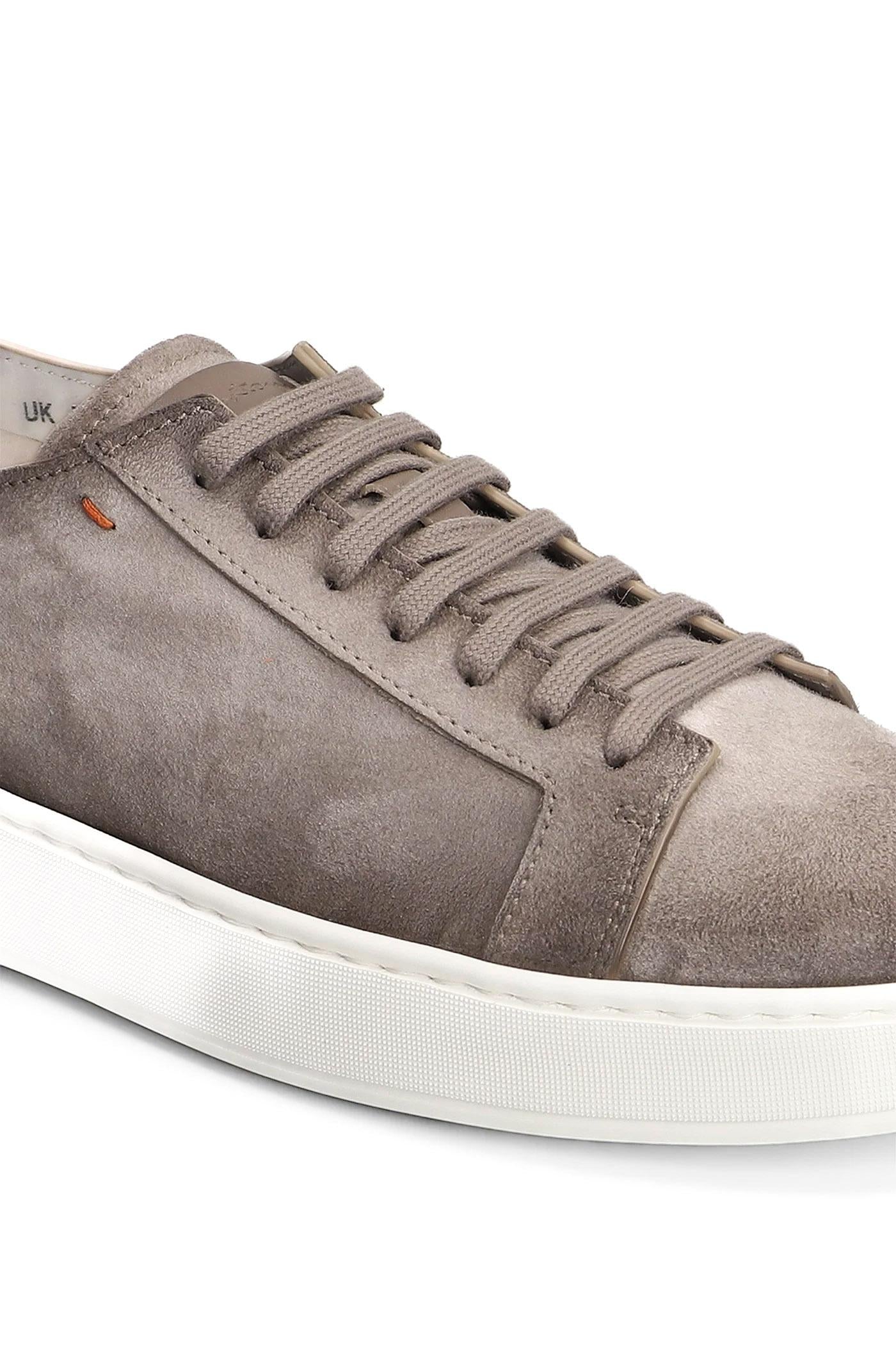 Santoni Sneaker in camoscio seta supersoft MBCD21571BARTAOL E55 