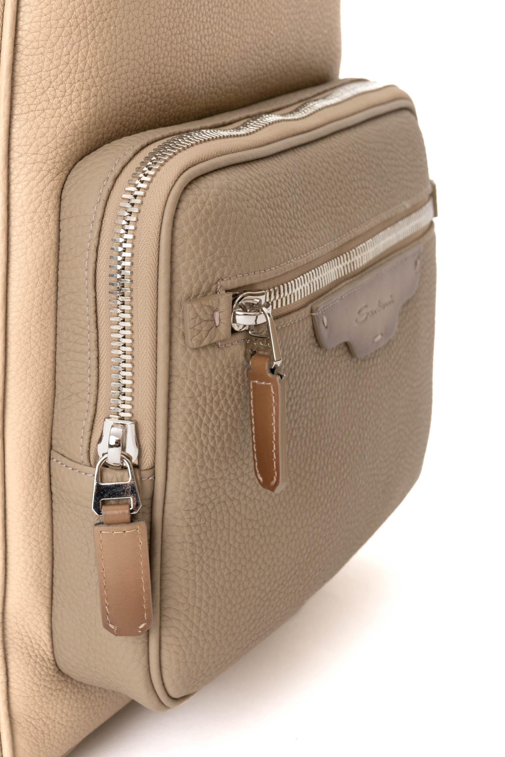 Santoni Zaino in pelle bottalata UIBBA2364EN-A2IB M40 